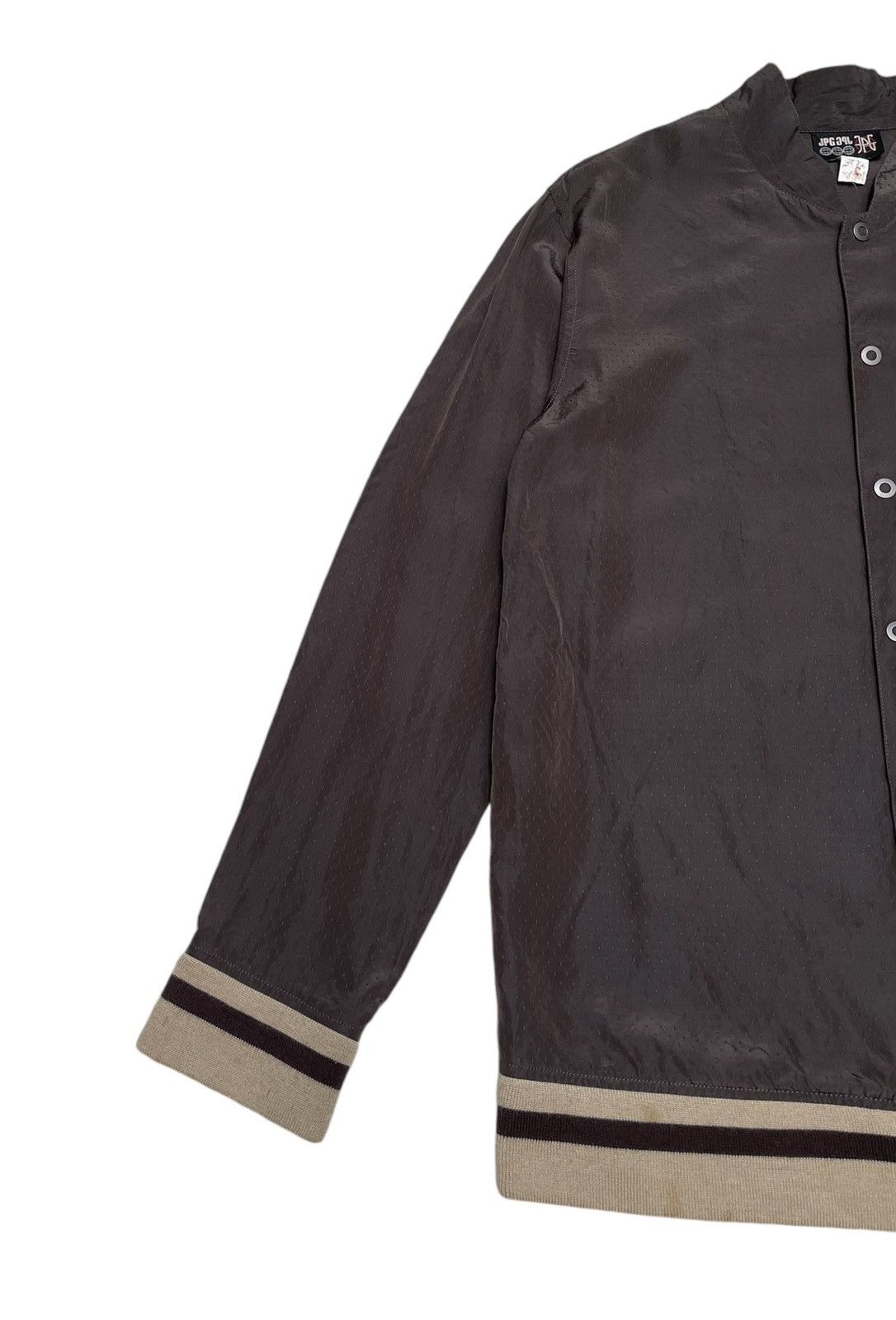 Le Grande Bleu (L.G.B.) Very Rare Vintage Jean Paul Gaultier Bomber Jacket 1990s Size US M / EU 48-50 / 2 - 5 Thumbnail