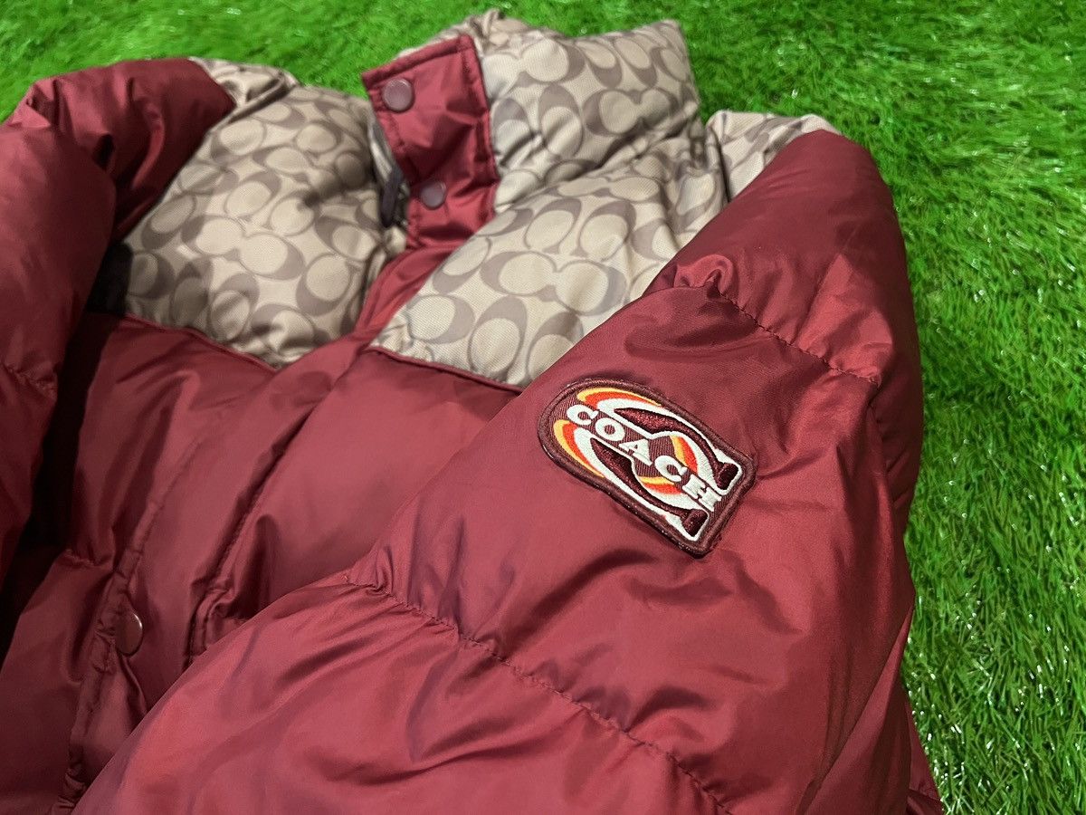 Coach Coach Signature Men's Puffer Duck Down Jacket Monogram Size US L / EU 52-54 / 3 - 3 Thumbnail