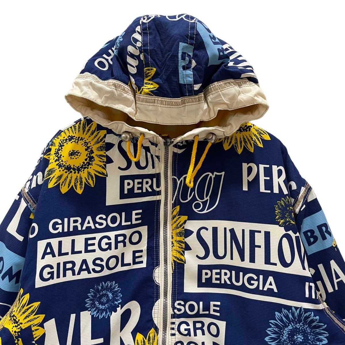 Ellesse × Vintage Vintage Ellesse Sunflower Perugia Reversible Hoodie Jacket Size US M / EU 48-50 / 2 - 4 Thumbnail