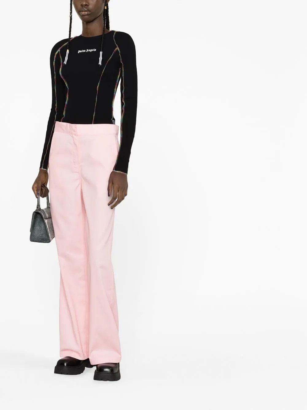Palm Angels o1y1125 Casual Pant in Pink Size 28" / US 6 / IT 42 - 4 Thumbnail