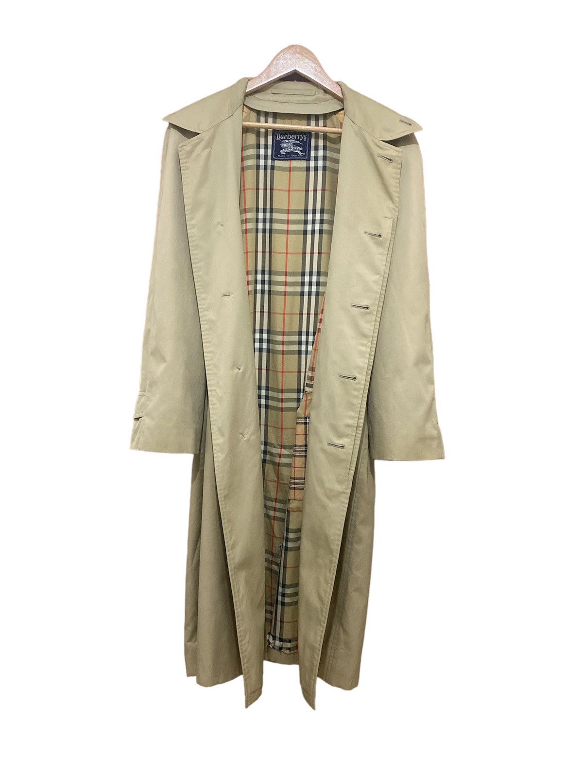 Burberry × Burberry Prorsum 🔥 Made In England Burberry Nova Check Trench Coat Casual Size US M / EU 48-50 / 2 - 4 Thumbnail