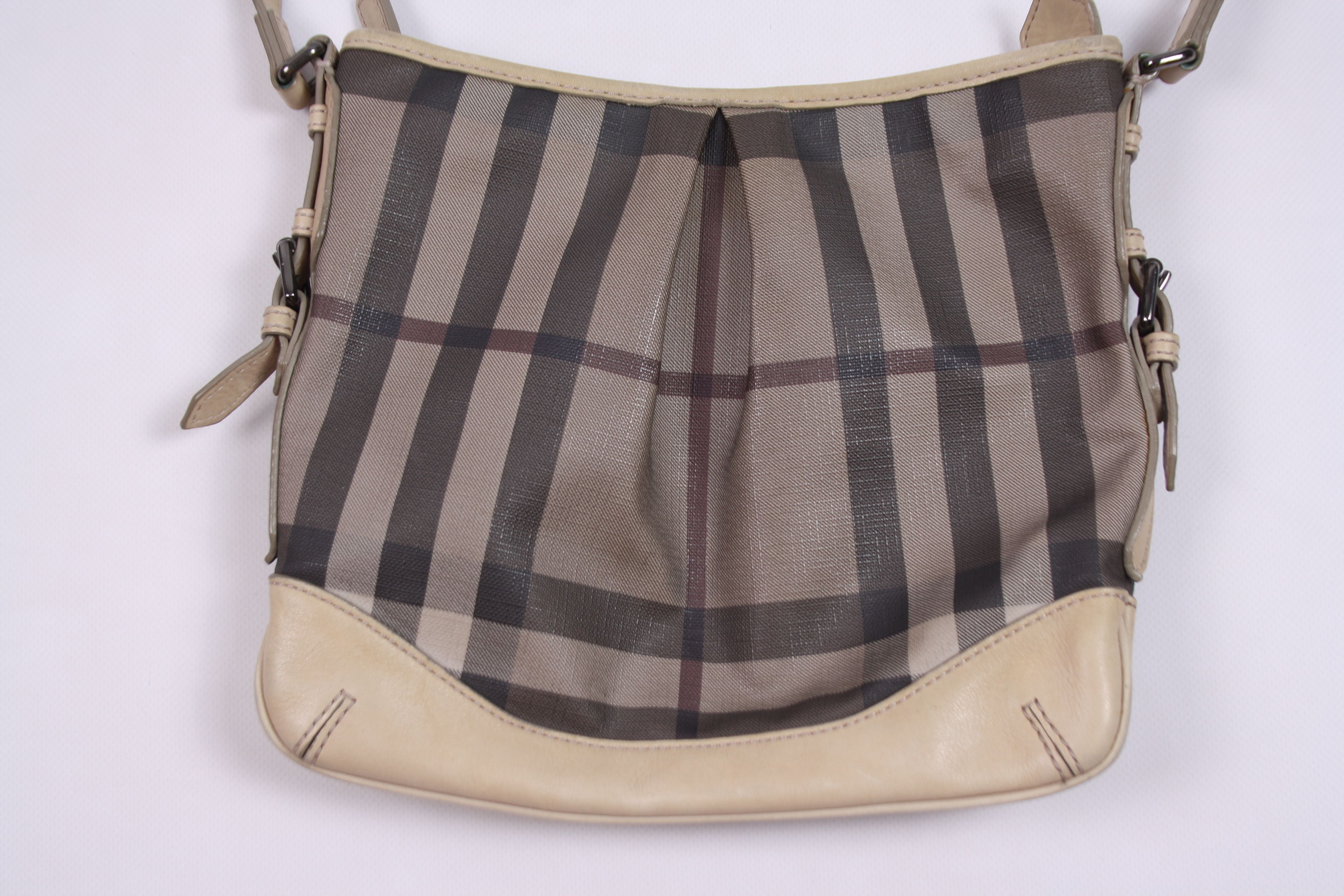 Burberry Burberry Hartham Leather Messenger Shoulder Bag Size ONE SIZE - 4 Thumbnail