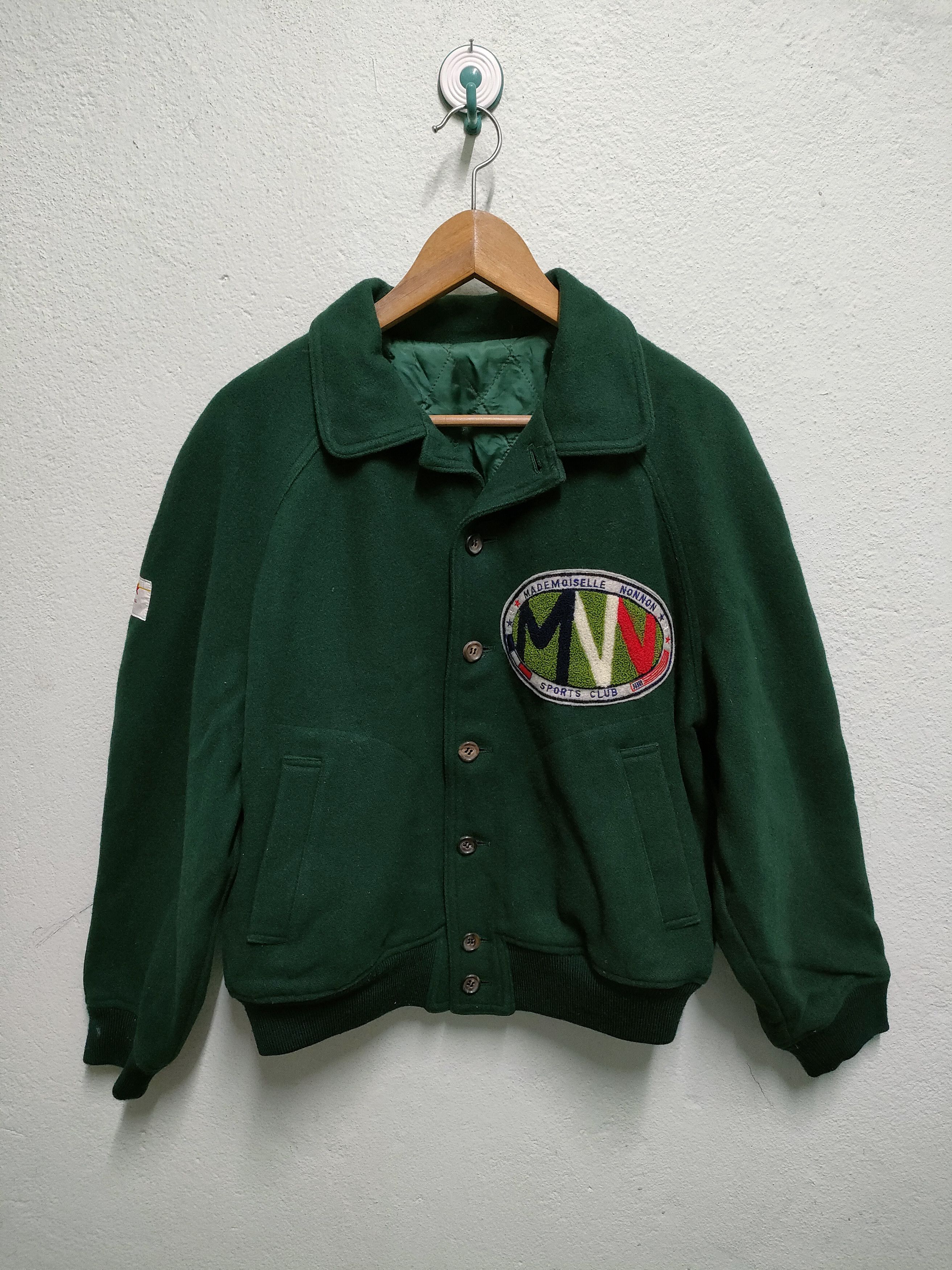 Mademoiselle Non Non Mademoiselle Non Non Varsity Wool Jacket Size US M / EU 48-50 / 2 - 1 Thumbnail