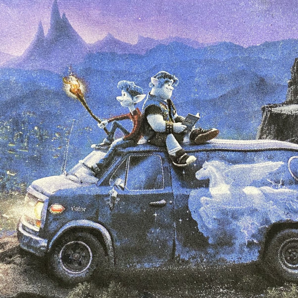 Disney Disney movie onward pixar film poster photo tee Size US L / EU 52-54 / 3 - 3 Thumbnail