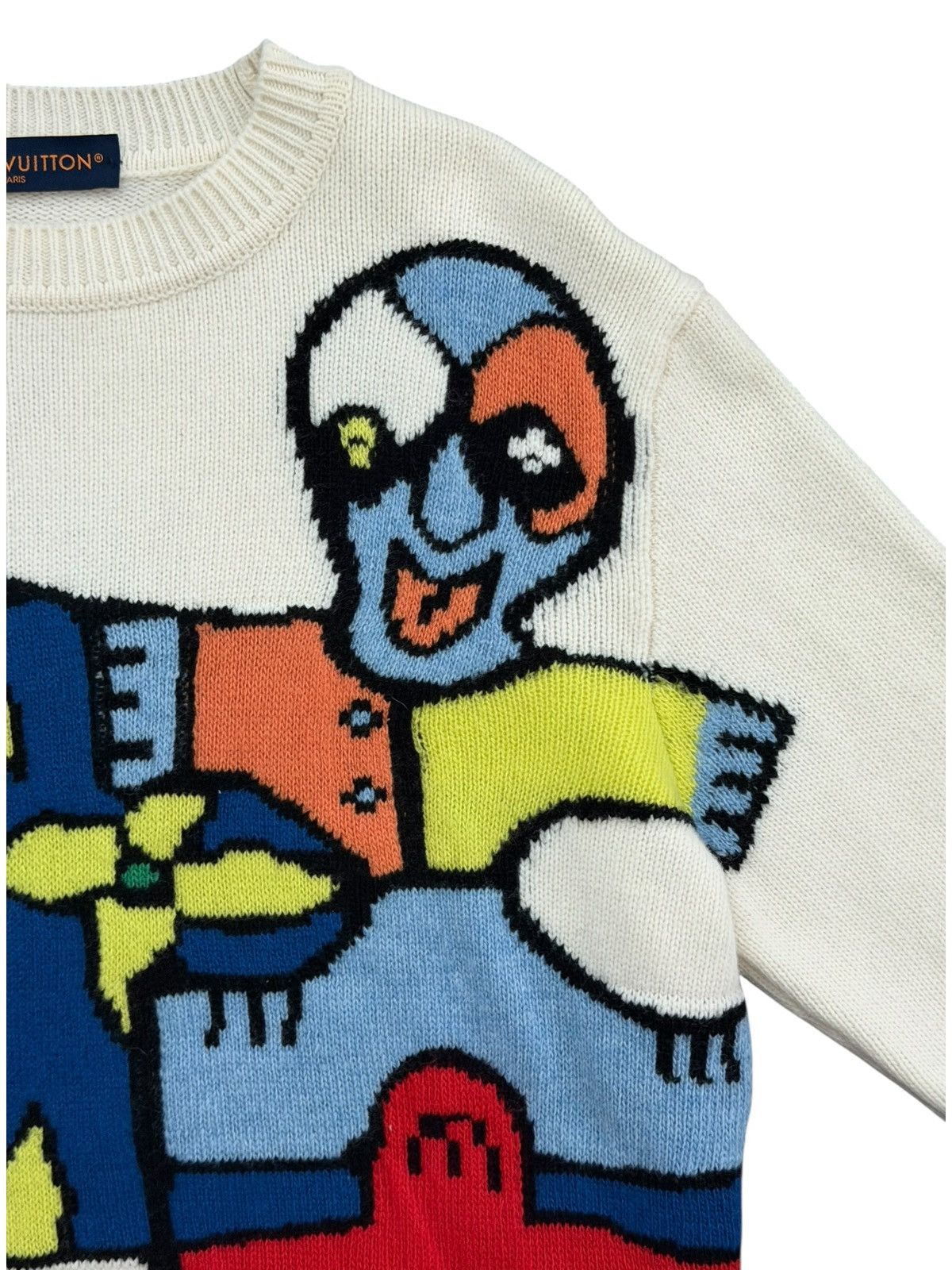 Louis Vuitton Louis Vuitton Virgil Abloh Puzzle Monogram Knit Wool Sweater Size US S / EU 44-46 / 1 - 4 Thumbnail