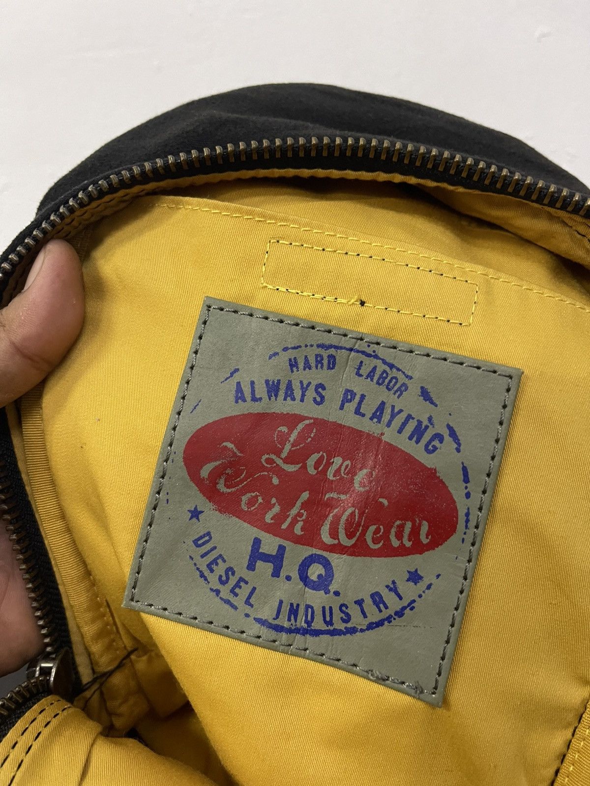 Diesel Vintage Diesel Work Wear Crossbody Bag Size ONE SIZE - 11 Thumbnail