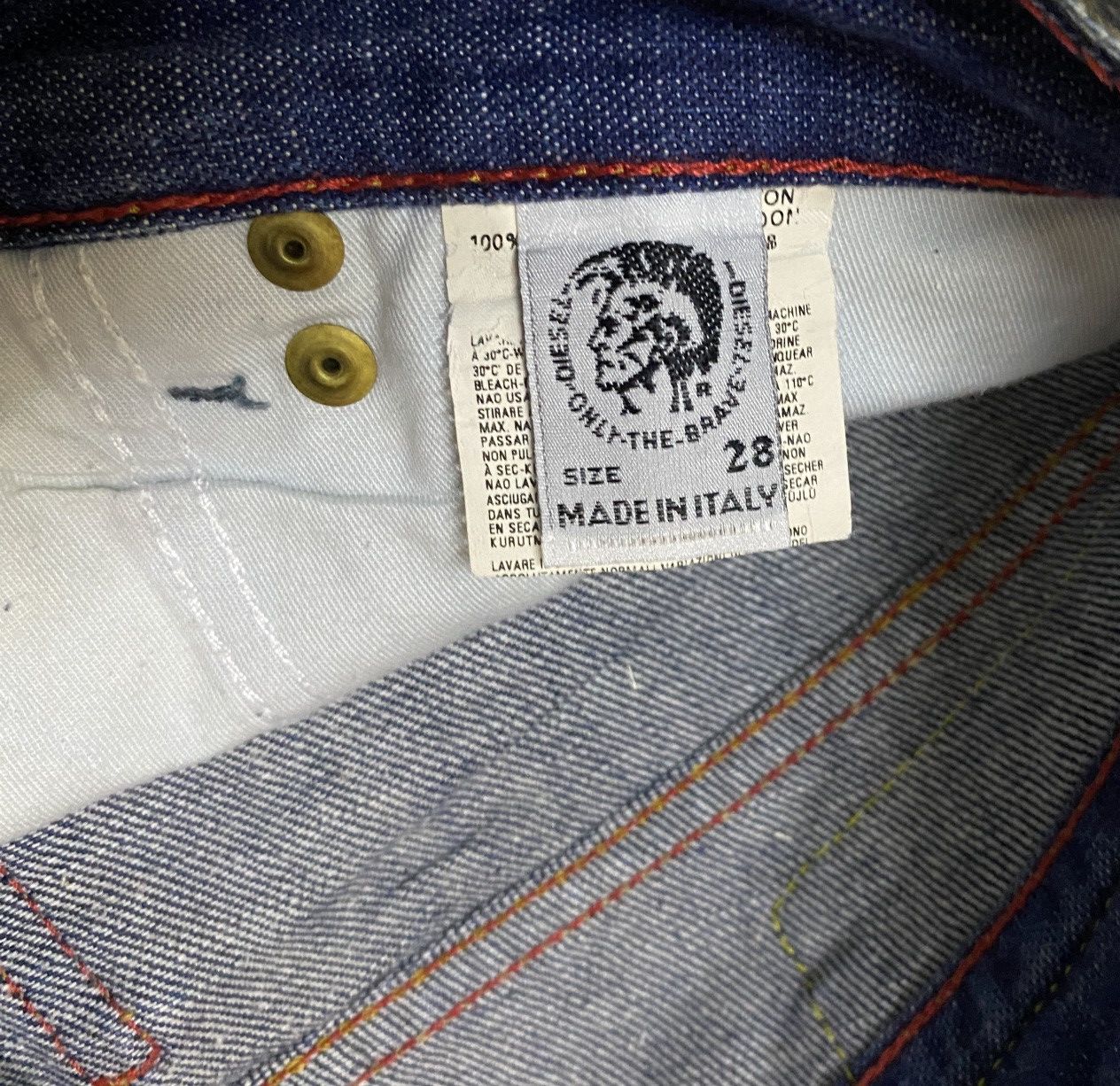 Diesel × If Six Was Nine Rare Design Vintage Brand Diesel Flared Jeans 1990s Size US 28 / EU 44 - 8 Thumbnail