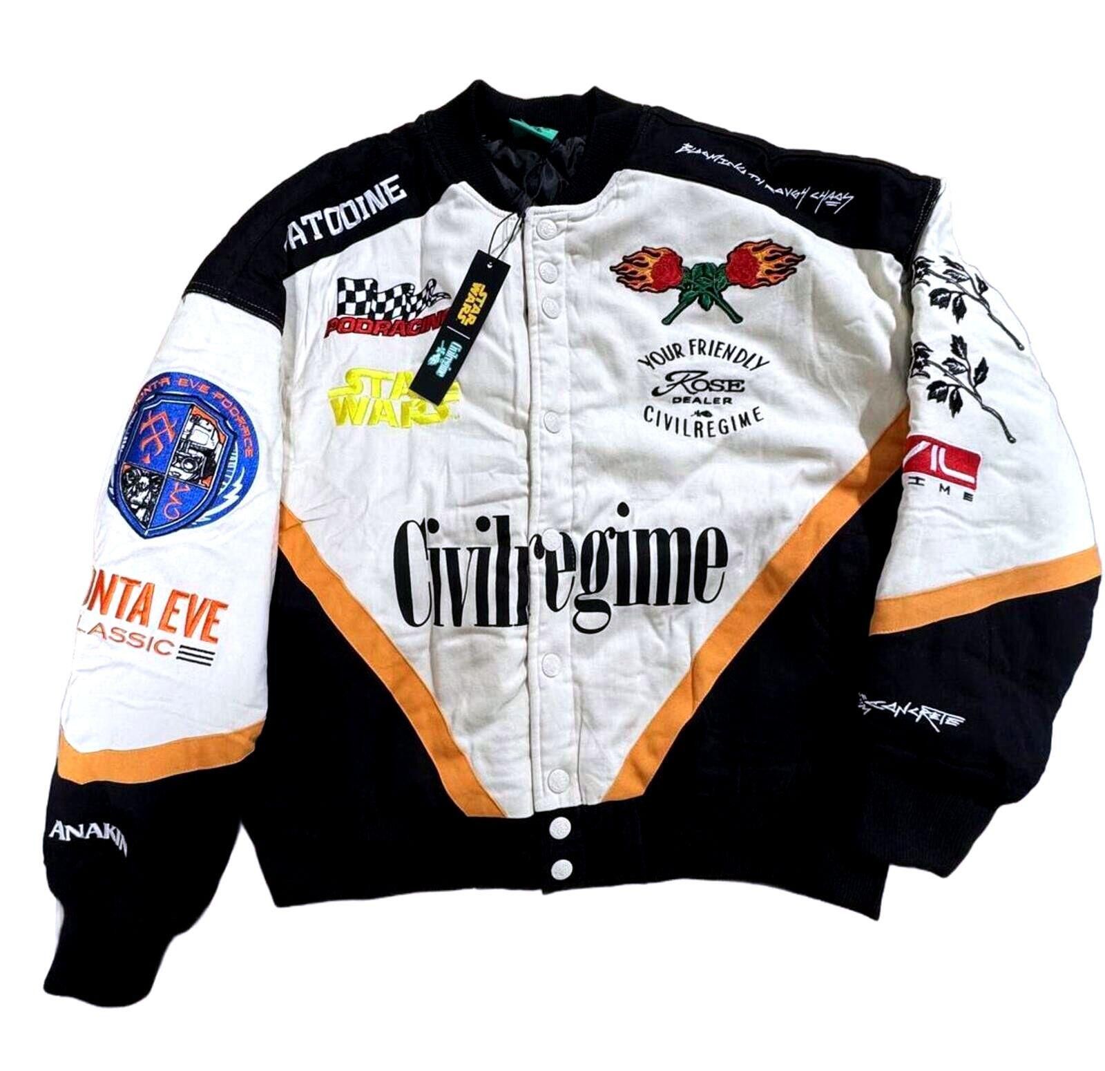 Civil Regime Civil Regime x Star Wars Collaboration Bomber Race Jacket Size US M / EU 48-50 / 2 - 1 Thumbnail