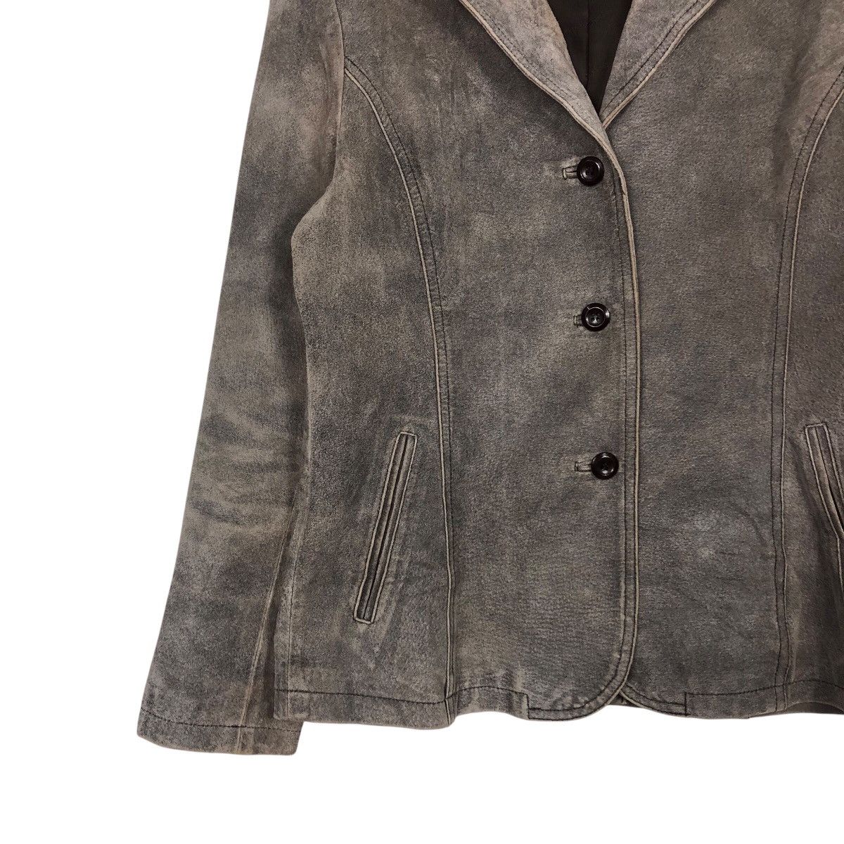 Japanese Brand 📌Vintage Biker Leather Jacket Coquine Issey Miyake Size US M / EU 48-50 / 2 - 5 Thumbnail