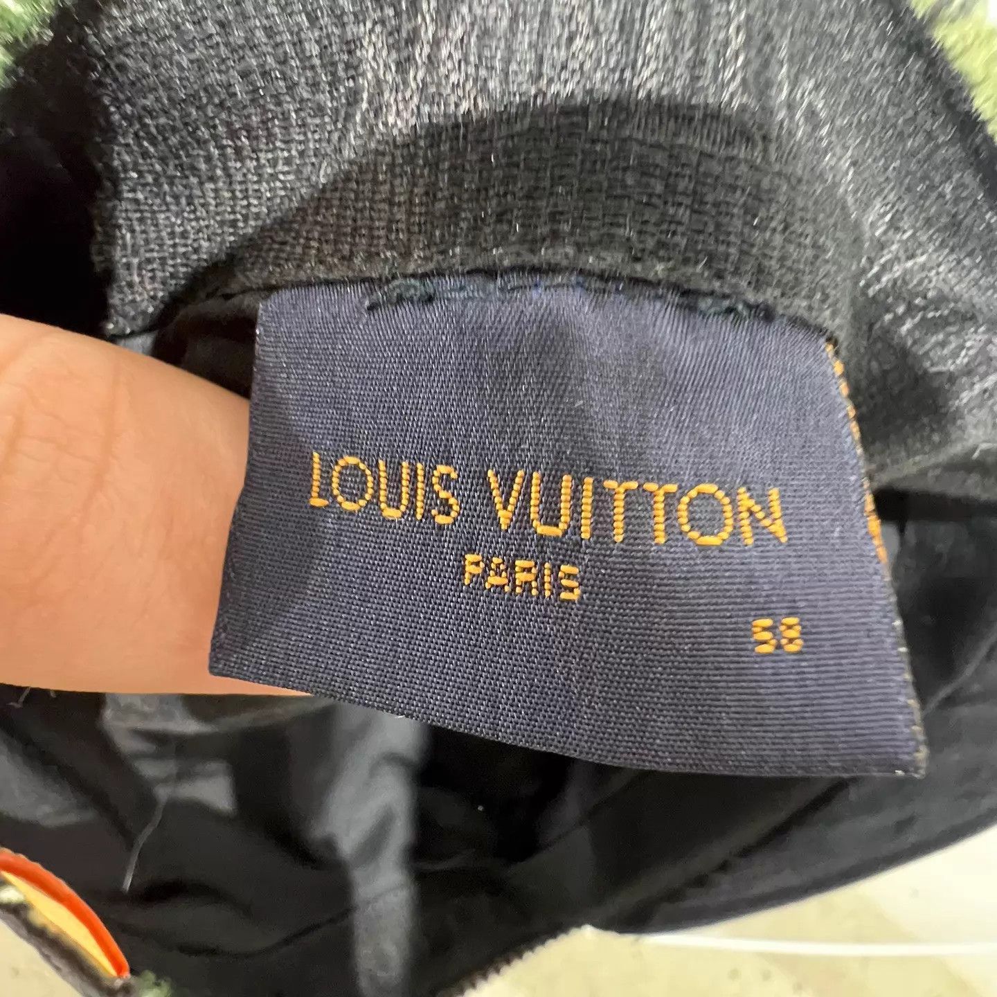 Louis Vuitton LOUIS VUITTON Camo Green Baseball Cap Size ONE SIZE - 6 Thumbnail