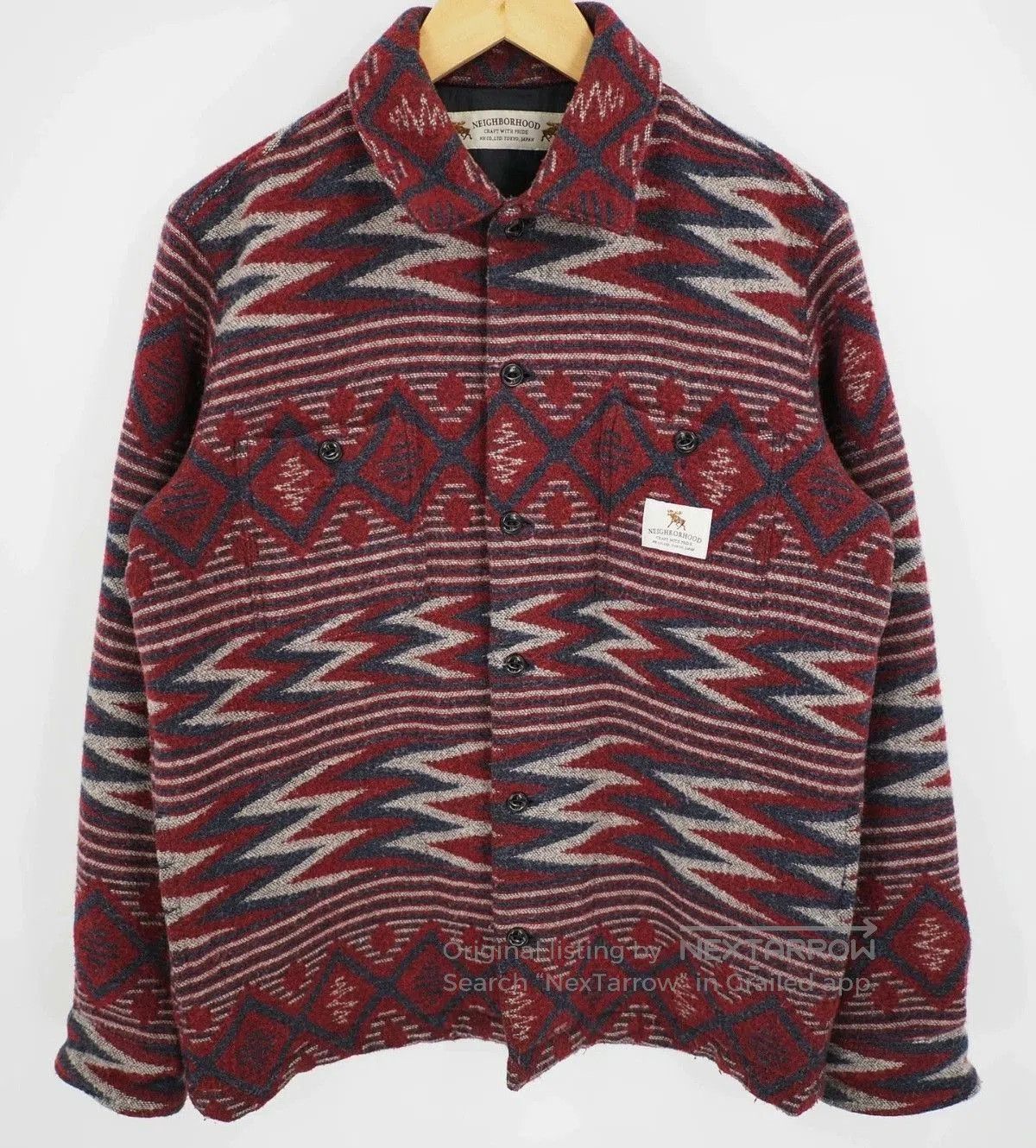 Neighborhood NEIGHBORHOOD Navajo Ethnic Wool Coat. Size US M / EU 48-50 / 2 - 1 Thumbnail