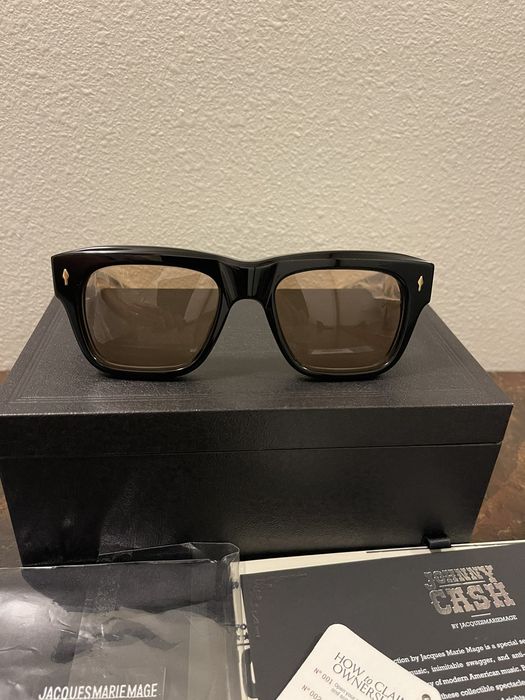 Jacques Marie Mage Jacques Marie Mage x Johnny Cash “CASH” Sunglasses ...