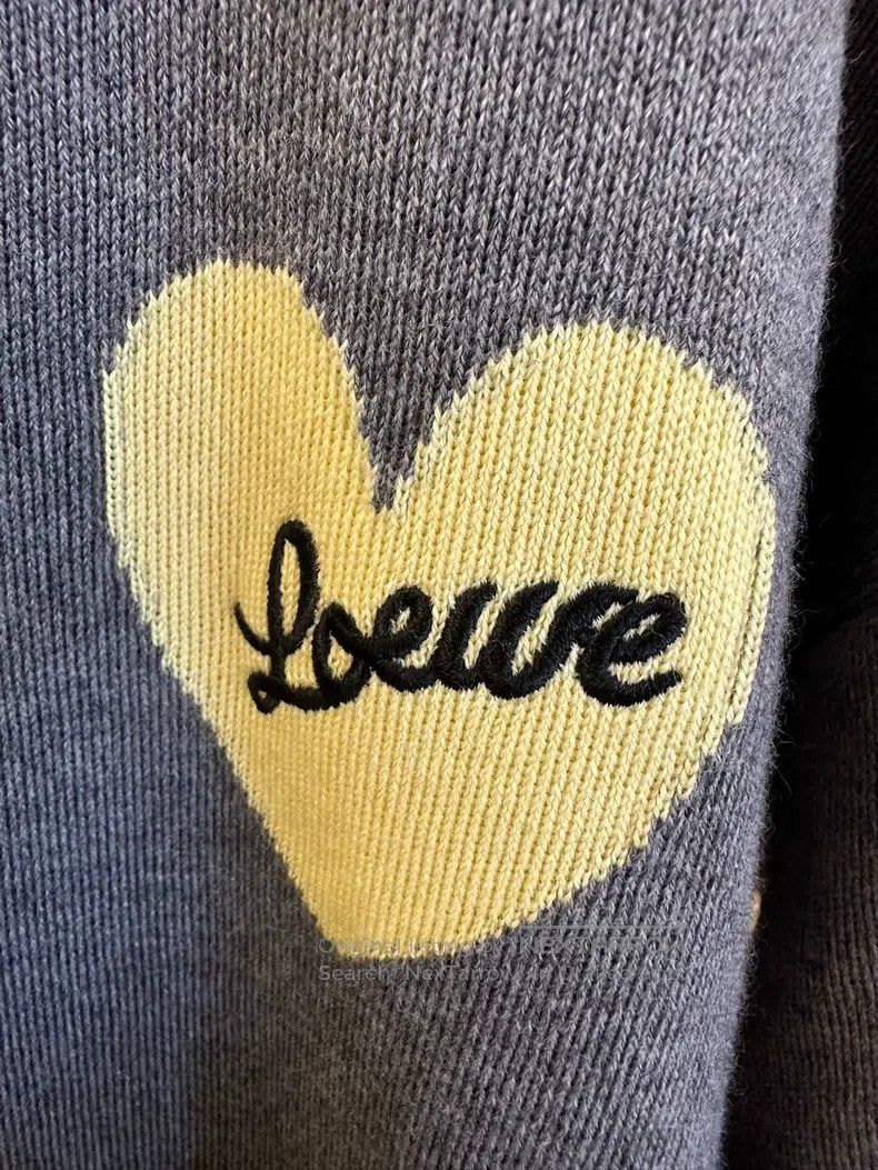 Loewe LOEWE Letter printed heart pattern crew neck loose-fitting Size US M / EU 48-50 / 2 - 6 Thumbnail