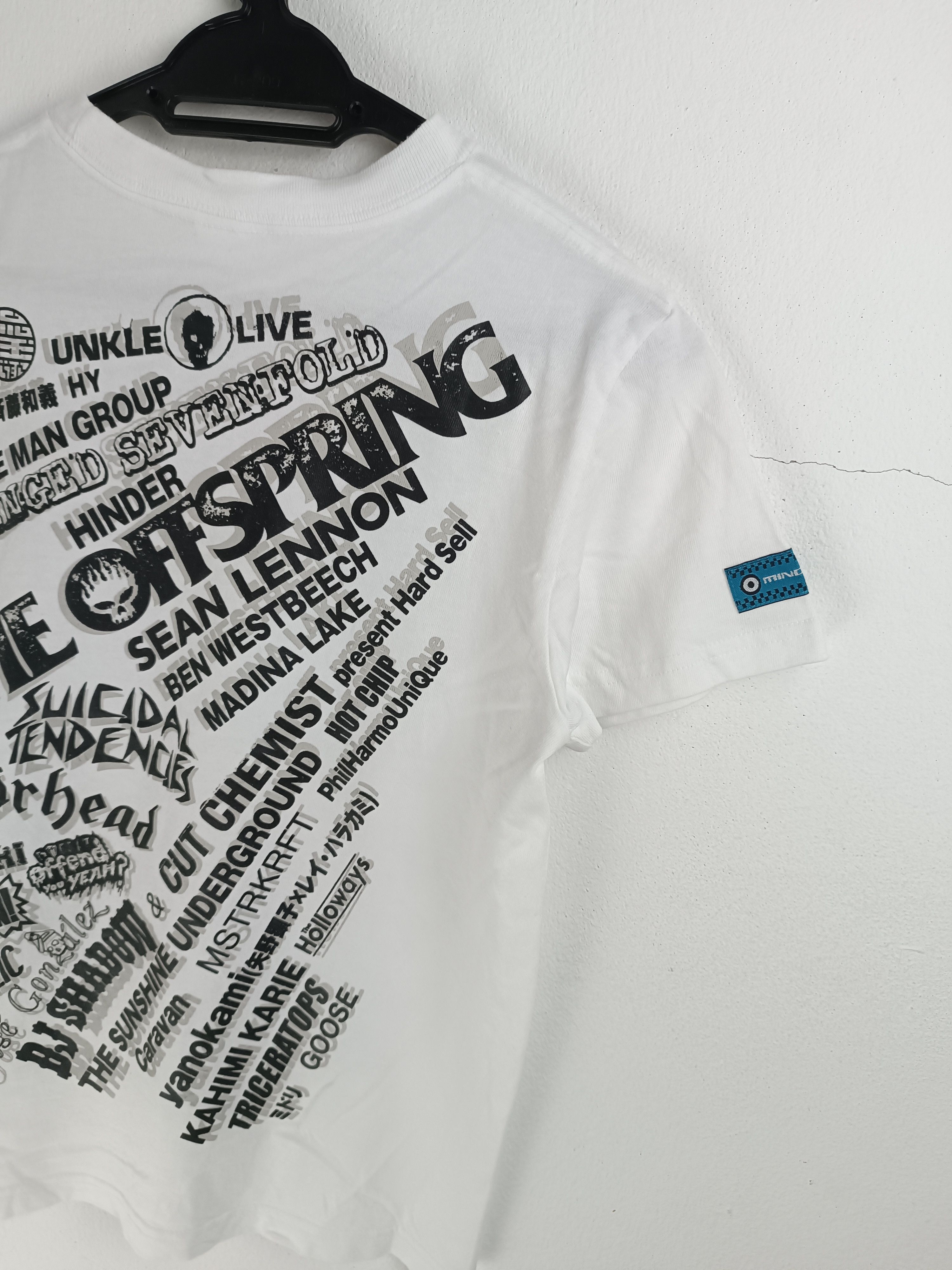 Band Tees VINTAGE 2007 SUMMERSONIC FEST arctic bloc offspring cyndi Size US XS / EU 42 / 0 - 15 Thumbnail