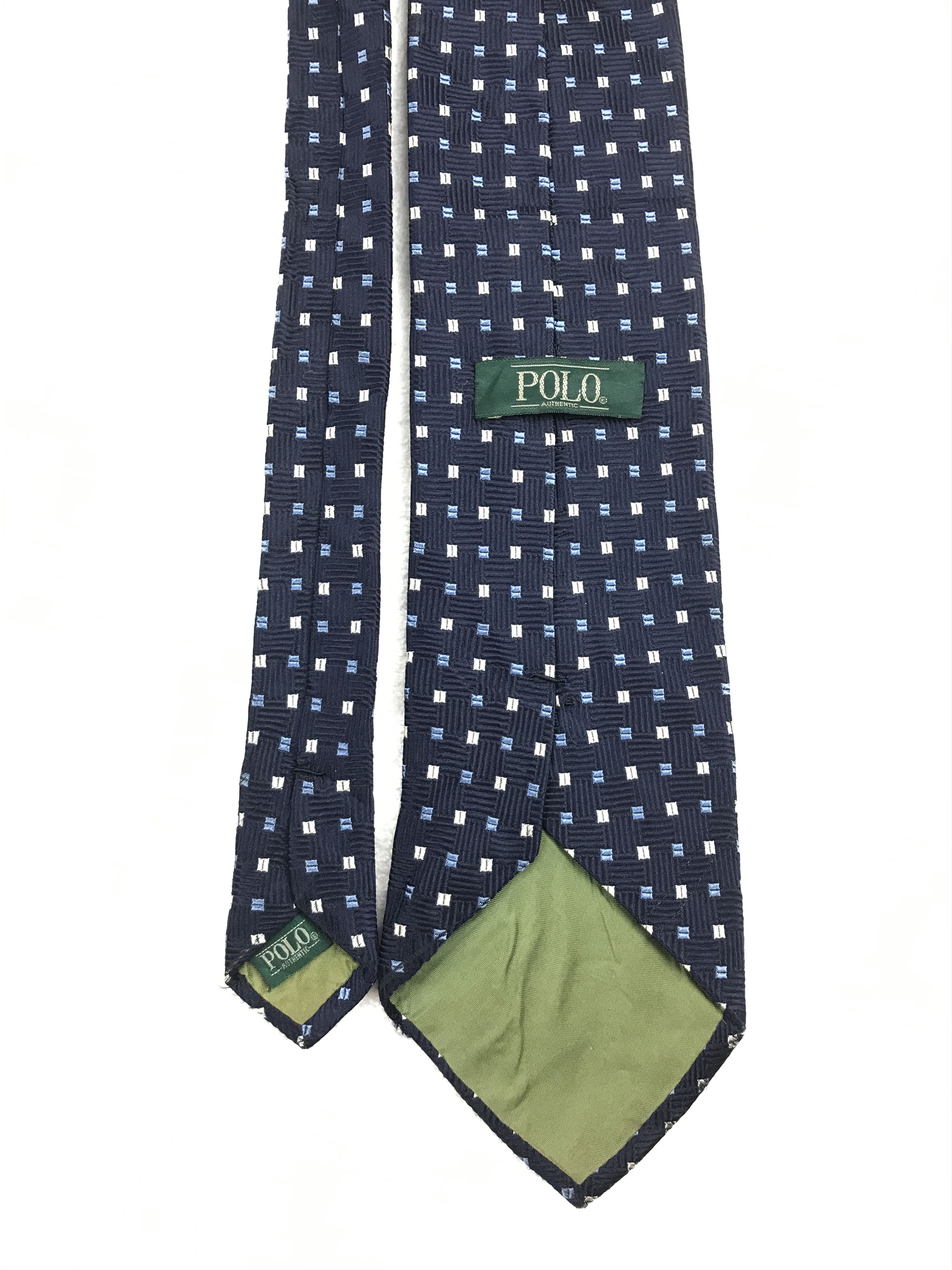 Designer × Polo Ralph Lauren × Vintage Vintage Polo Silk Necktie Size ONE SIZE - 4 Thumbnail