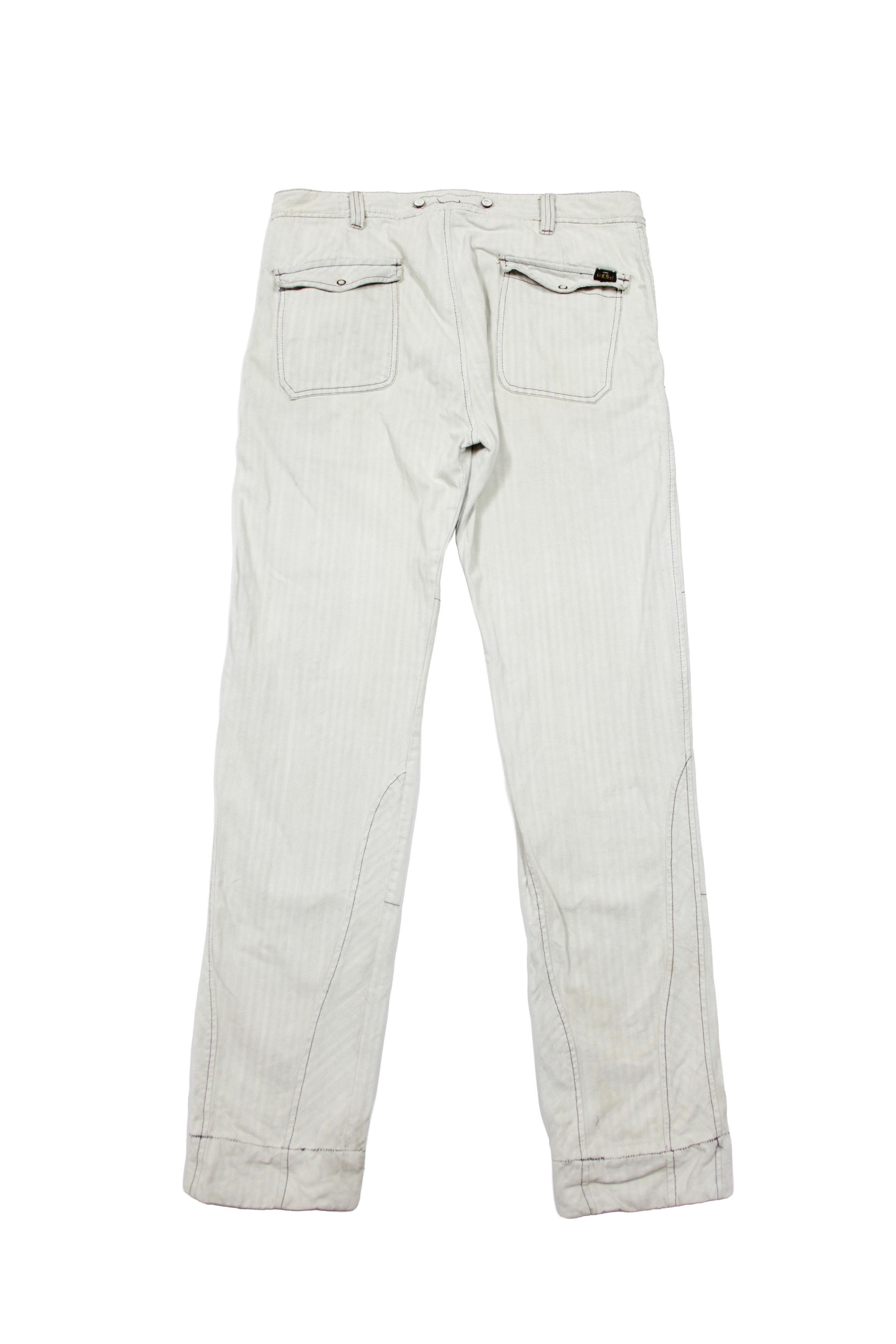 Diesel 00S Psychotechnic Dive'n'roll Distressed Pants Vintage Size US 33 - 2 Thumbnail