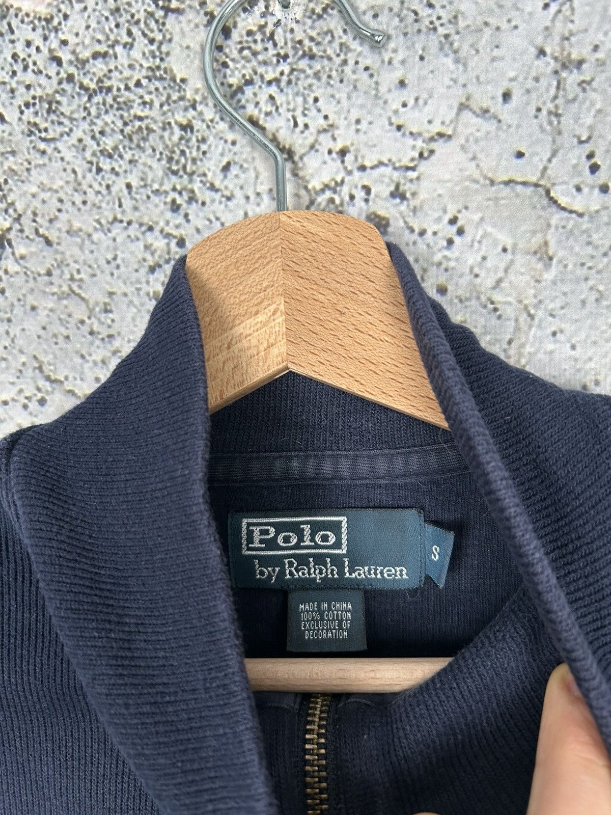 Polo Ralph Lauren Polo Ralph Lauren Half Zip Navy Sweatshirt 90s Premium Size US S / EU 44-46 / 1 - 5 Thumbnail