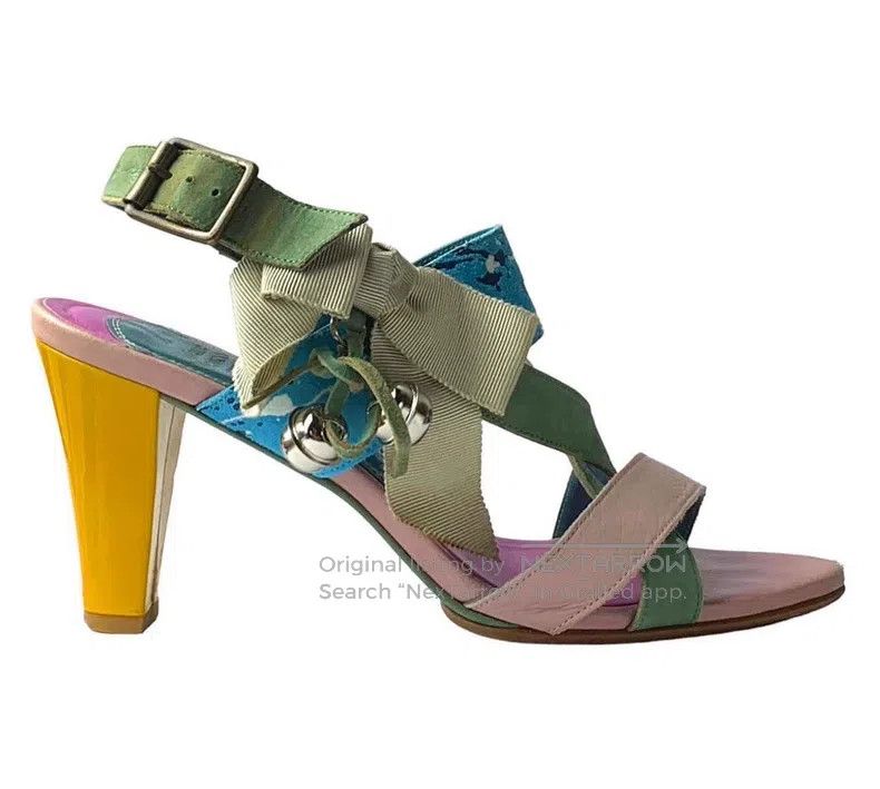Vivienne Westwood Vivienne Westwood Multi Color & Material Heels Size US 4.5 / IT 34.5 - 3 Thumbnail
