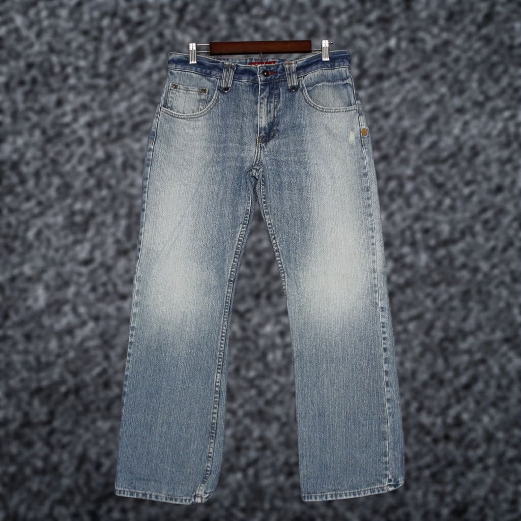 CO VINTAGE Plugg Jeans Co Womens Light Wash Jeans Size 32 Retro 100% Cotton Jeans Blue Size 24" / US 00 / IT 34 - 1 Thumbnail