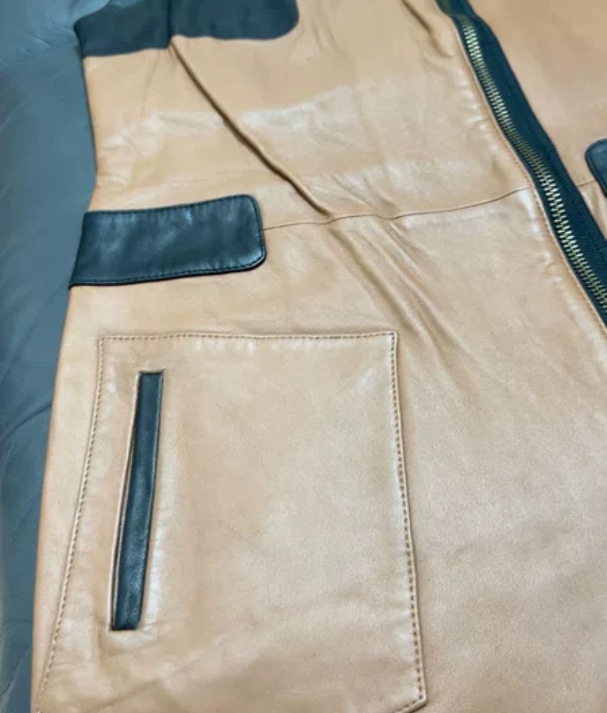 Helmut Lang Helmut Lang small size leather skirt 2412-Nextarrow Size S / US 4 / IT 40 - 4 Thumbnail