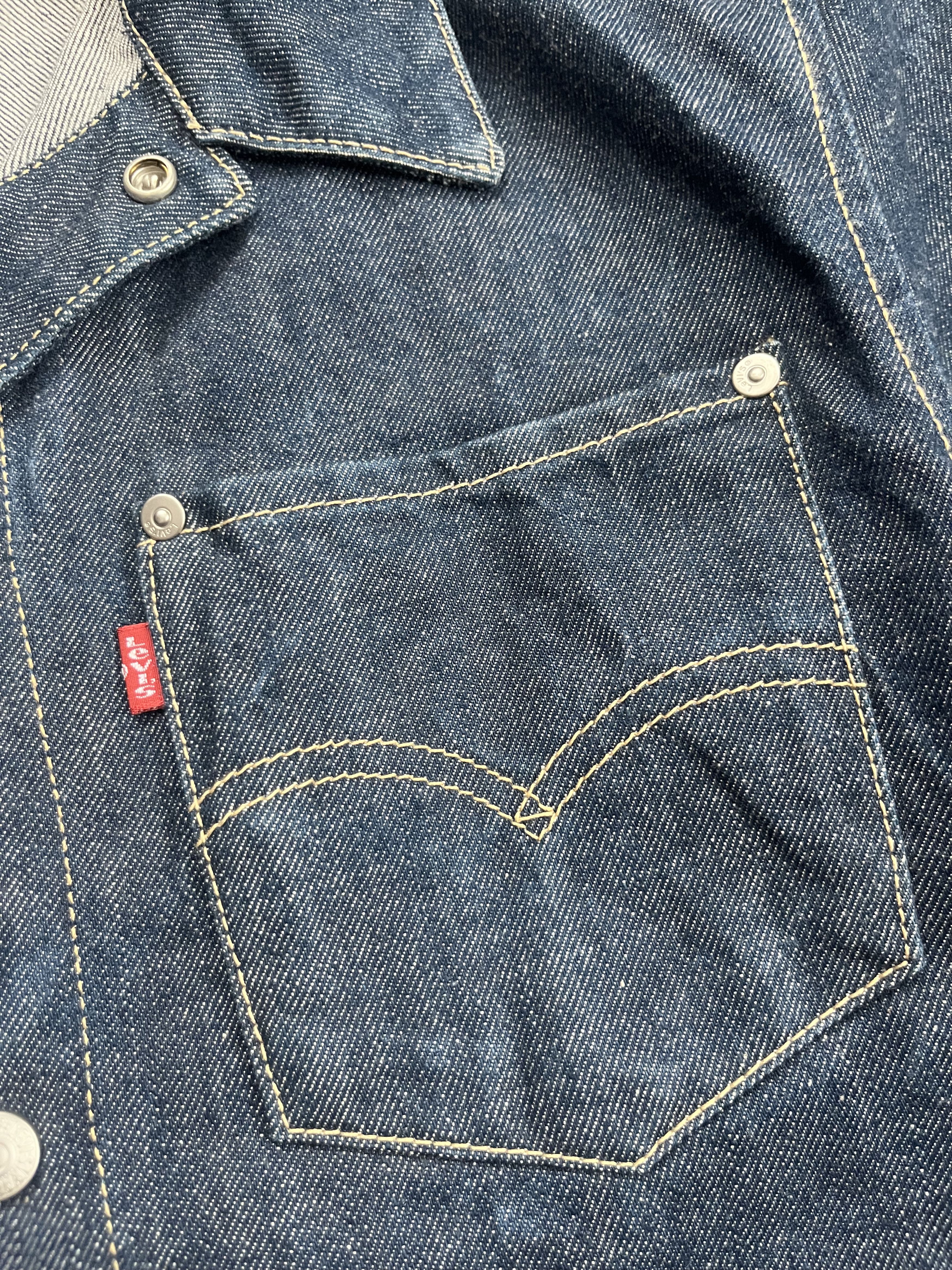Engineered Garments × Levi's Vintage Levi's Engineered Jeans Denim Jacket 2000s USA Size US M / EU 48-50 / 2 - 2 Thumbnail