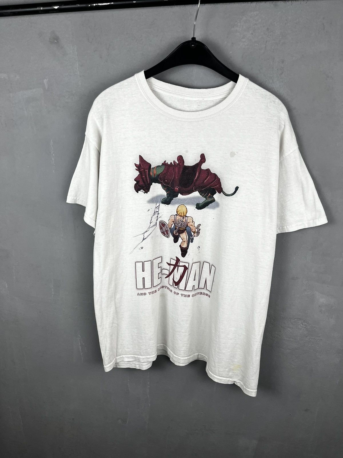 Anime × Vintage He Man t shirt Akira style size L Size US L / EU 52-54 / 3 - 1 Thumbnail