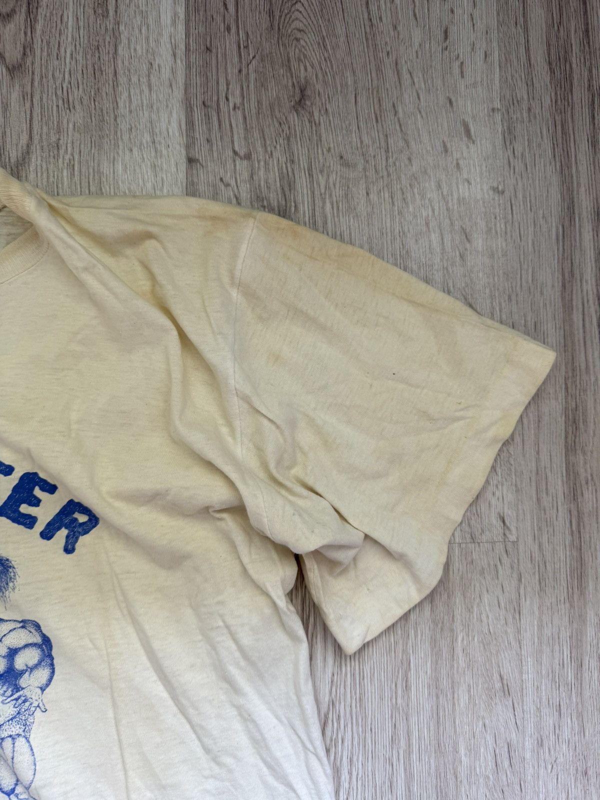 Other Vintage 80s French “Le Bras de Fer” Single Faded Distressed Size US M / EU 48-50 / 2 - 22 Thumbnail