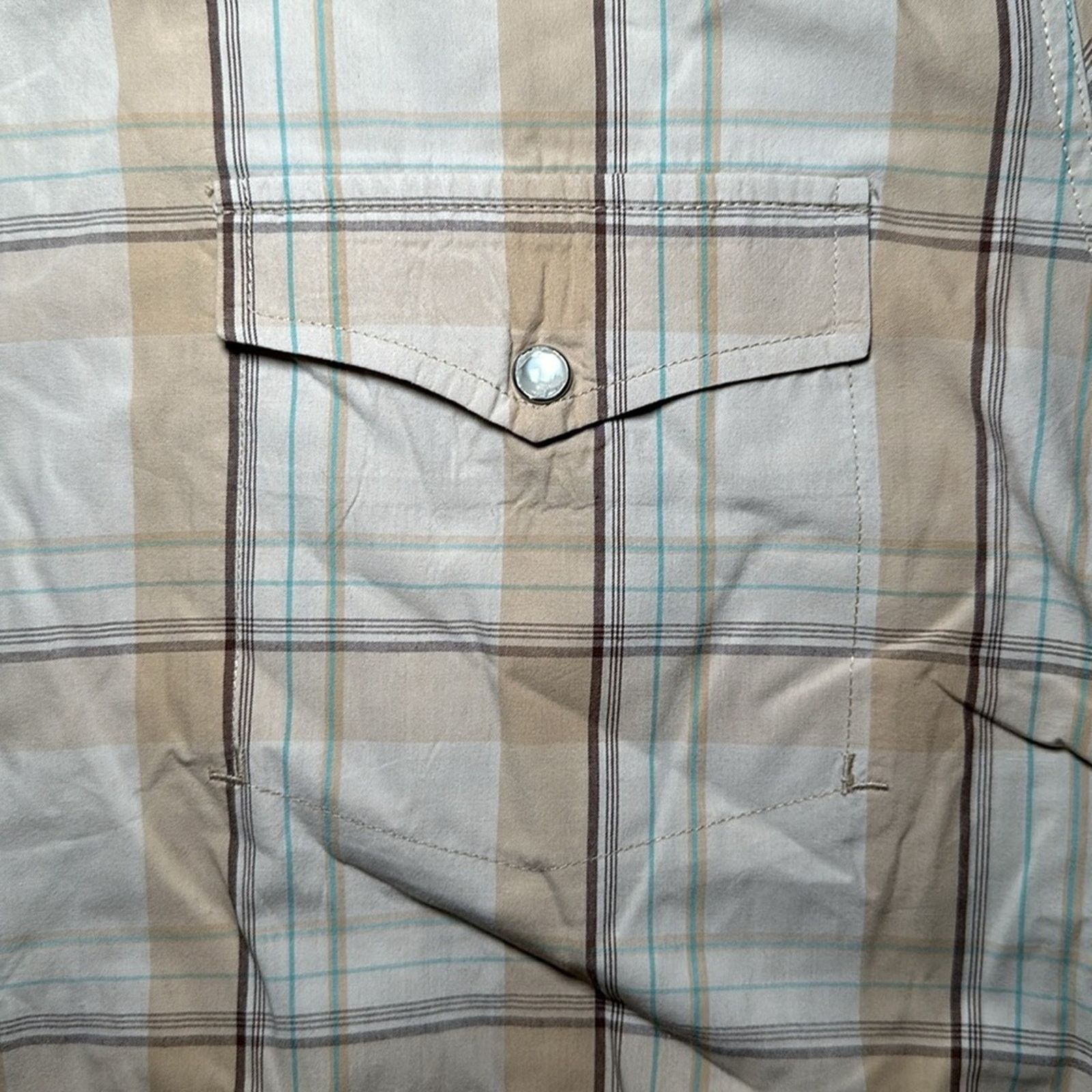 Other American Rag Cie Western Short Sleeve Pearl Snap - 2XL Size US XXL / EU 58 / 5 - 6 Thumbnail