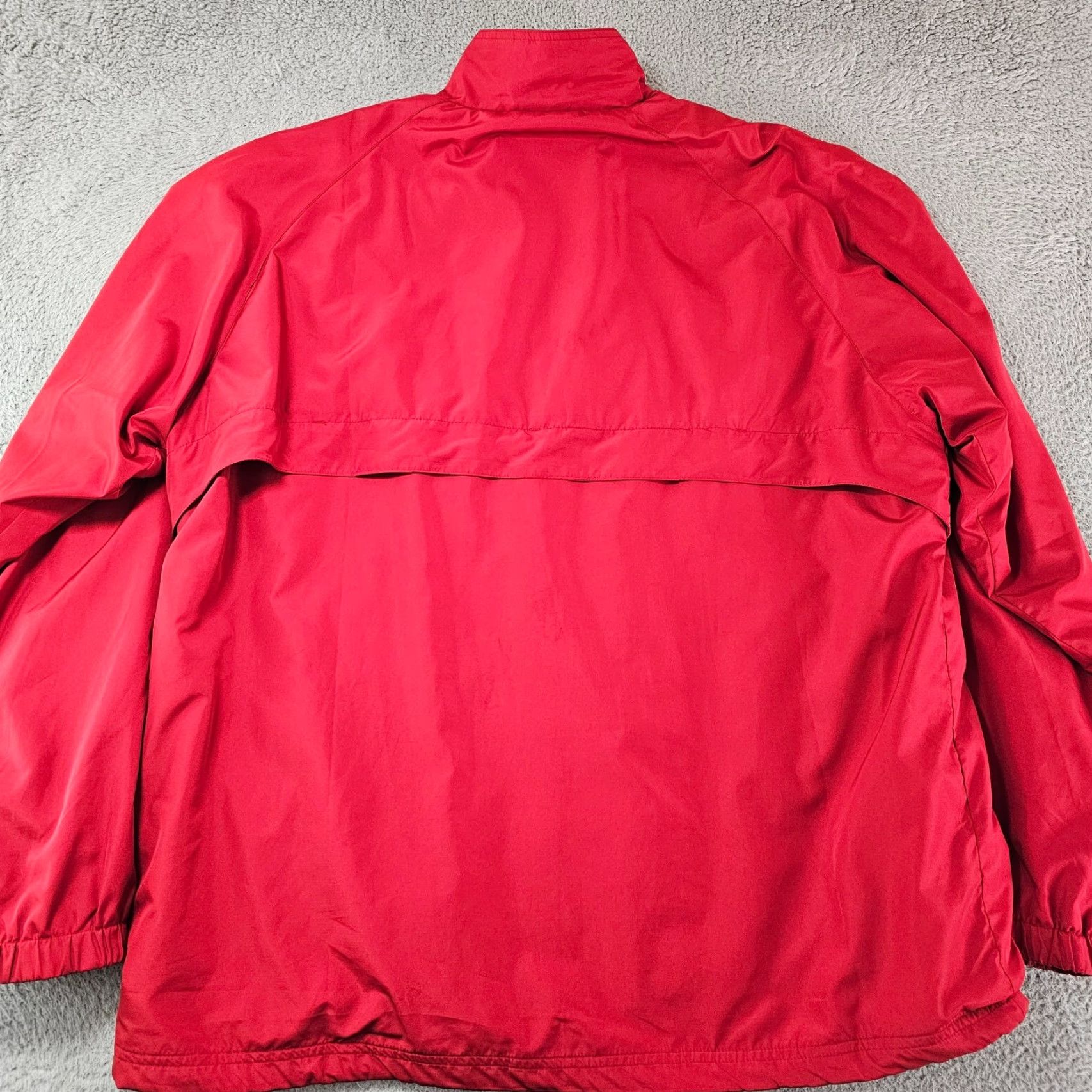 Adidas VINTAGE adidas Jacket Mens XL Windbreaker Full Zip Arkansas Razorbacks Red Size US XL / EU 56 / 4 - 7 Thumbnail