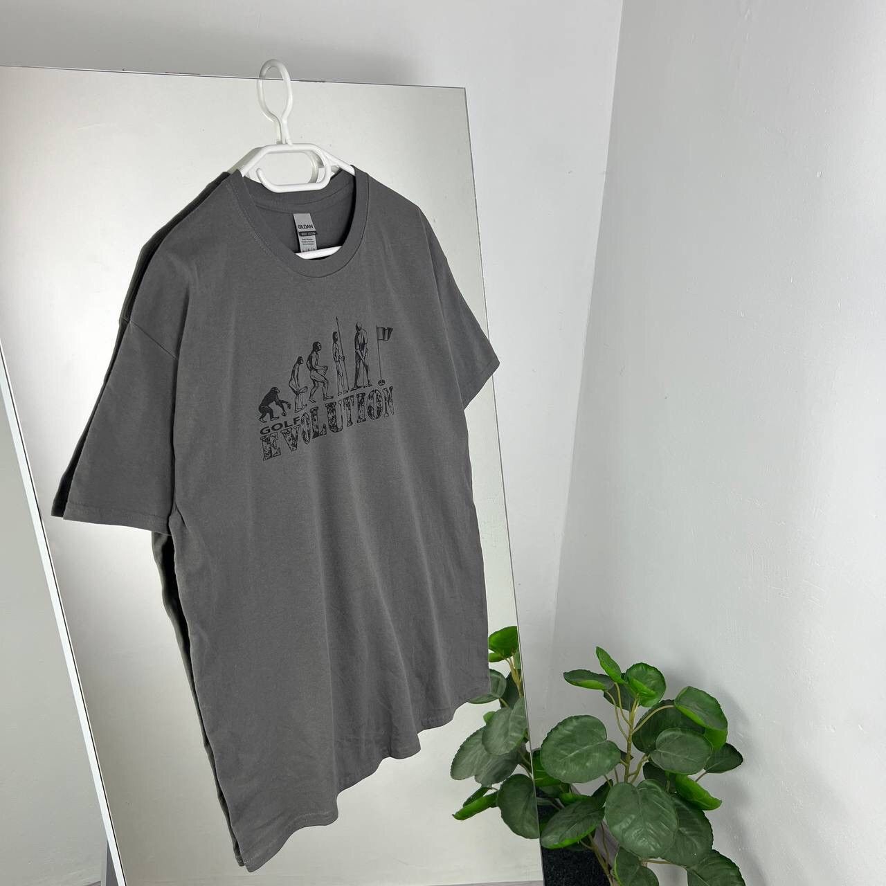 Vintage Crazy Y2K Evolution Golf Tee Baggy Size US L / EU 52-54 / 3 - 1 Thumbnail