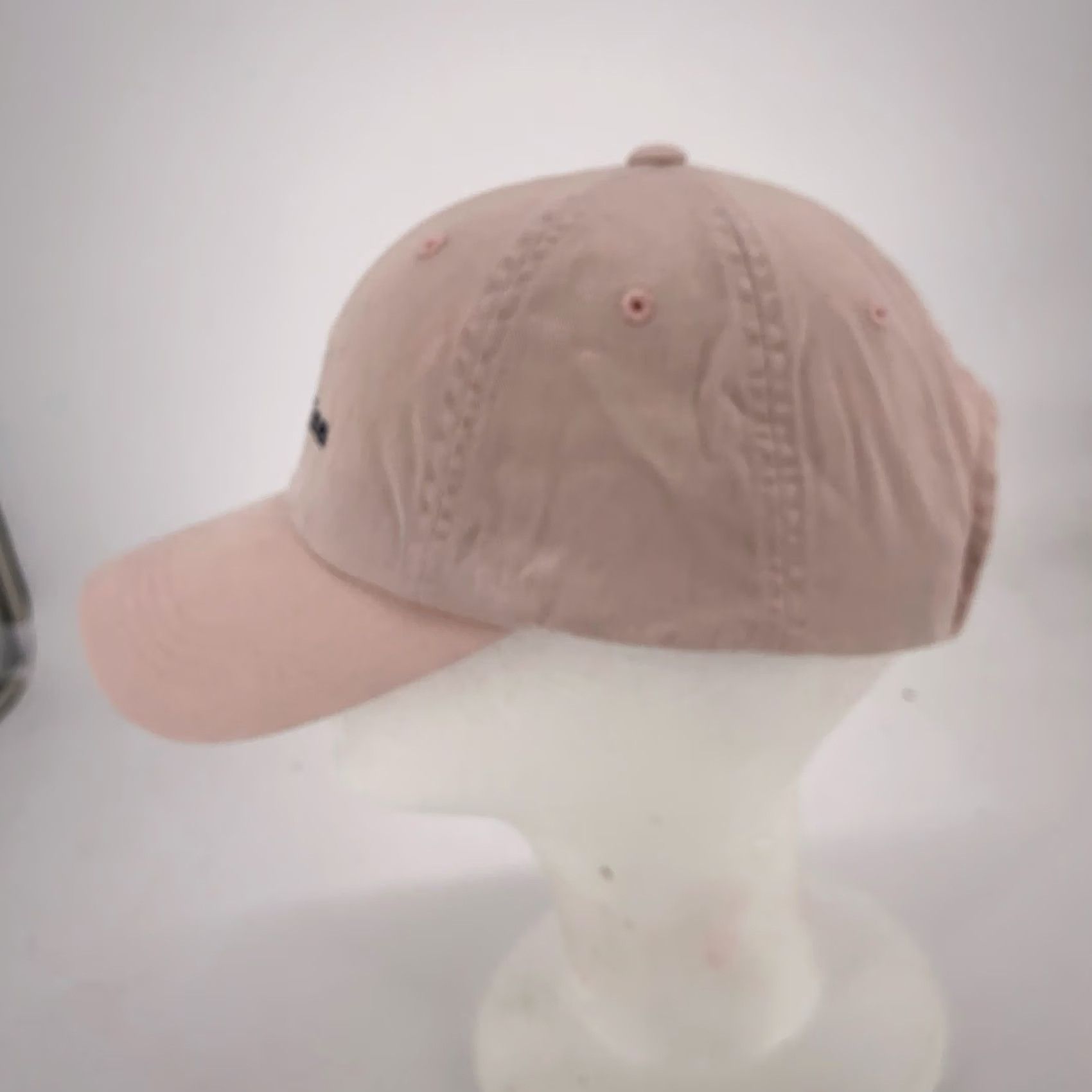 Vineyard Vines Vineyard Vines Pink Hat Cap Strap Back Embroidered Whale Dad Hat Casual Classic Size ONE SIZE - 2 Thumbnail