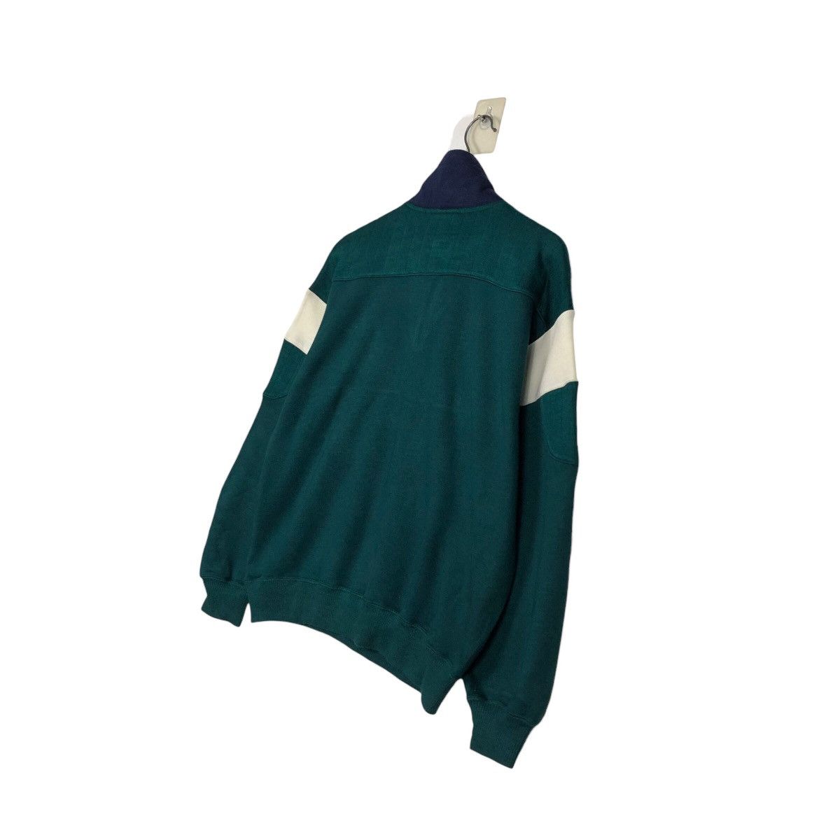 Vintage 📌Vintage Half Zipper Collar Ncaa Descente Big Logo Size US S / EU 44-46 / 1 - 13 Thumbnail