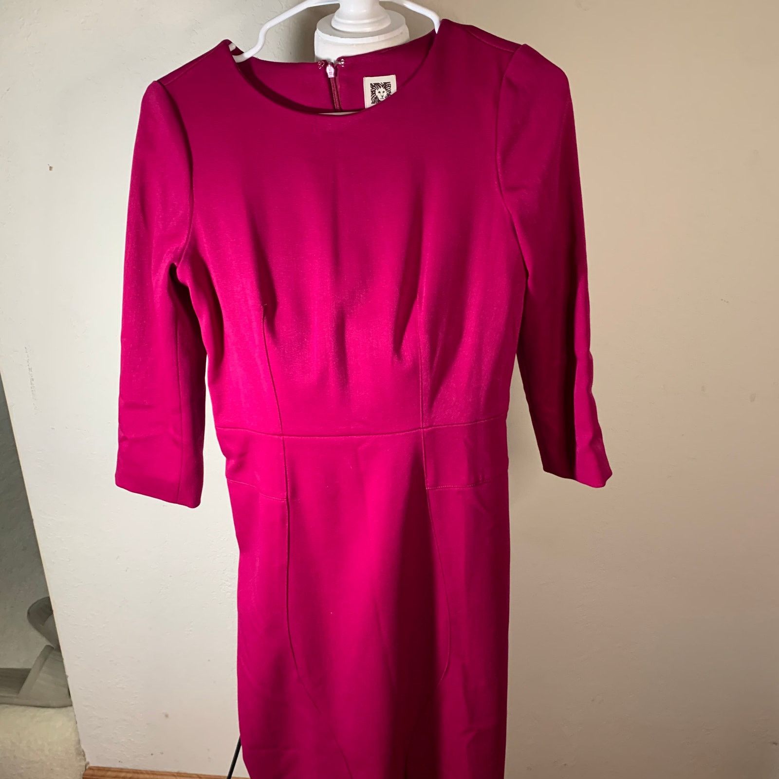 Anne Klein Anne Klein Women's Pink Dress + Vest Size 2 Size XS / US 0-2 / IT 36-38 - 7 Thumbnail