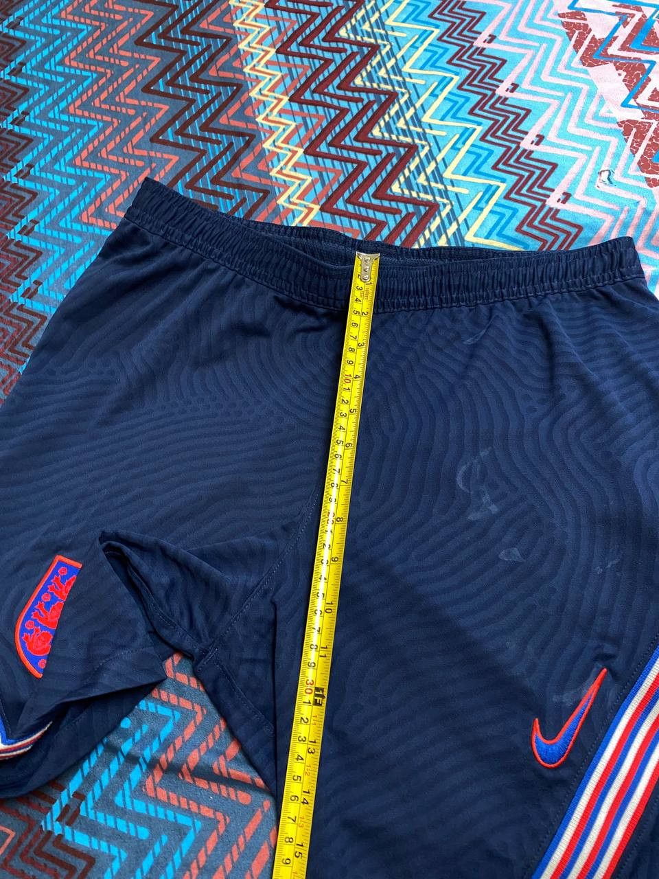 Nike shorts logo Football England Nike DRI-FIT Vintage Y2K Size US 34 / EU 50 - 10 Thumbnail