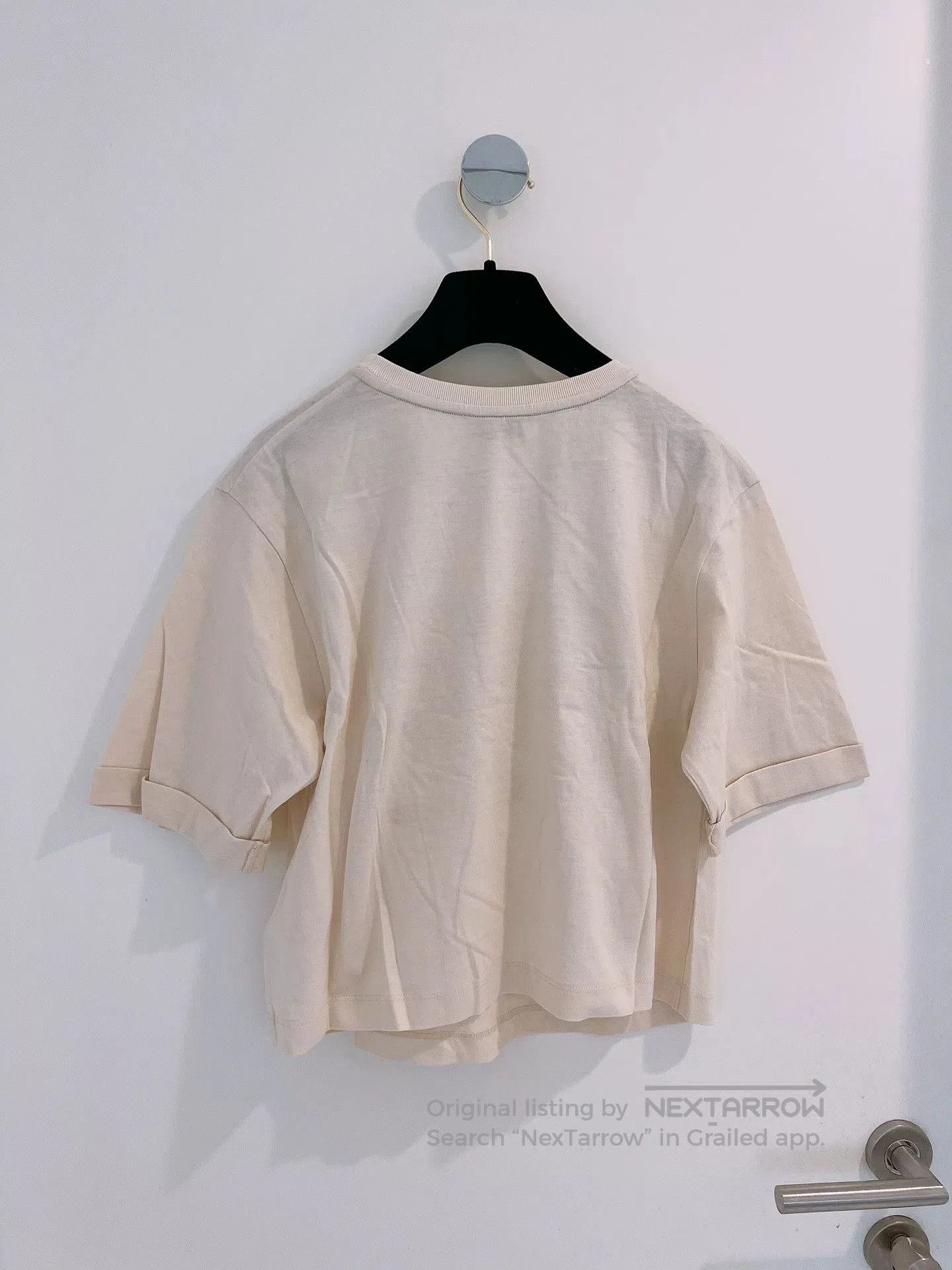 Fendi FENDI Beige Double F Short Sleeve T-Shirt. Size US XS / EU 42 / 0 - 2 Thumbnail