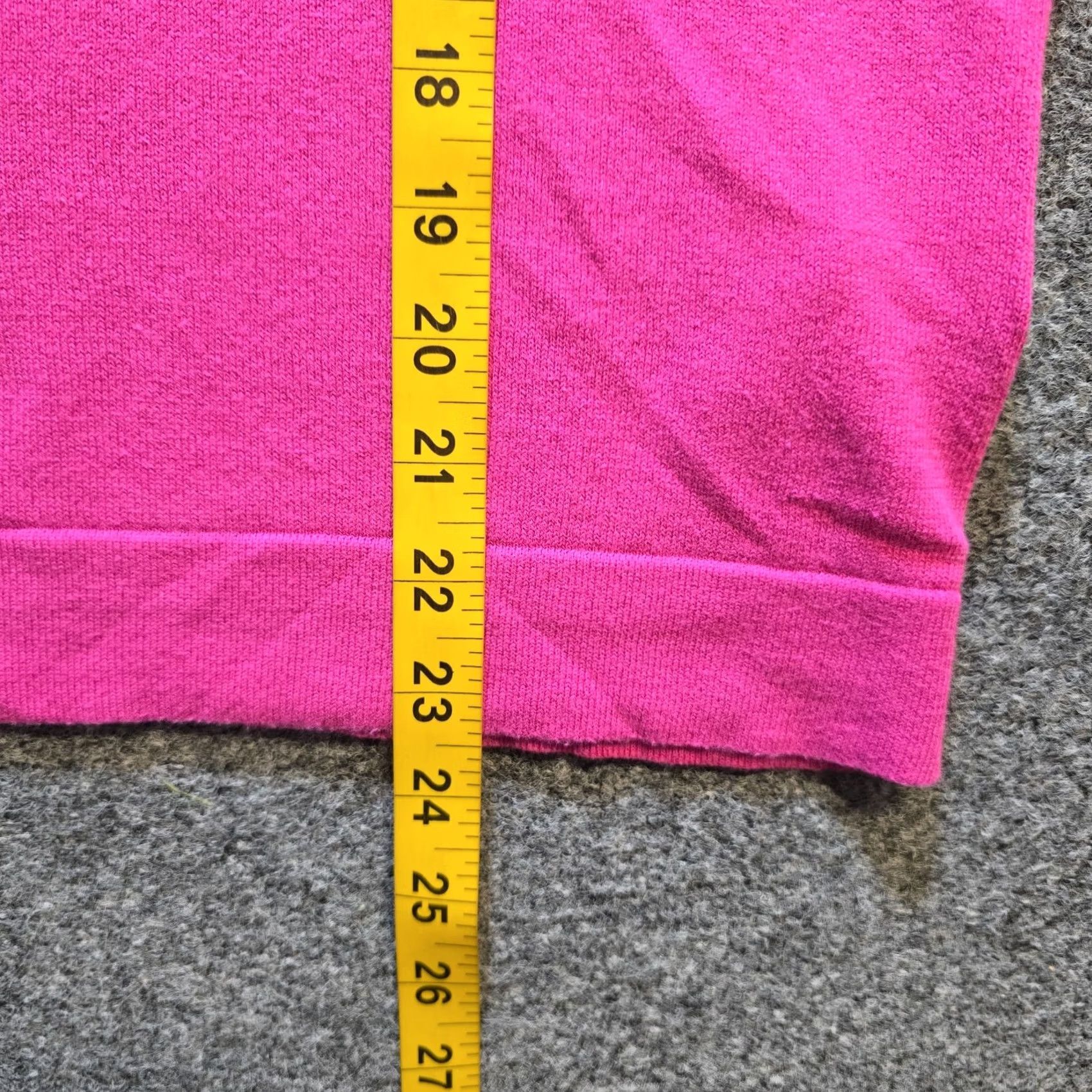 J.Crew J.CREW Sweater Womens Medium Pink Ruffle Neckline Long Sleeve Casual Capsule Holiday? Size M / US 6-8 / IT 42-44 - 6 Thumbnail