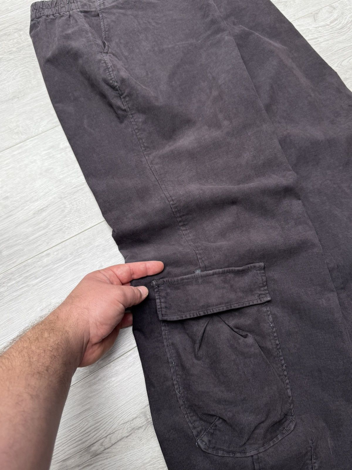OSKA OSKA Baggy Corduroy Cargo Pants Japanese Style Size 4 Size 32" / US 10 / IT 46 - 2 Thumbnail