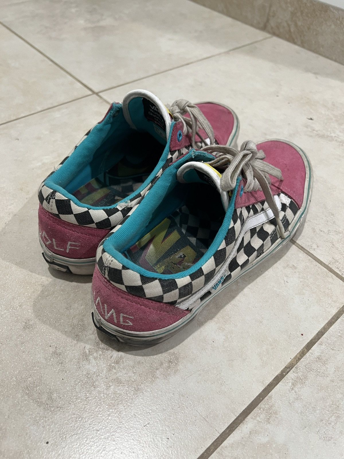 Golf Wang × Vans Golf Wang x Vans Checker board Size US 11 / EU 44 - 2 Thumbnail