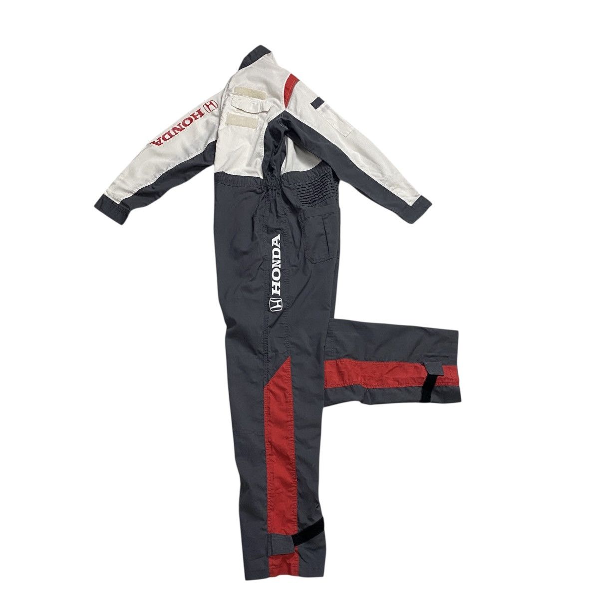 Honda Vintage Honda White Coveralls Waist 33-34 Size US L / EU 52-54 / 3 - 3 Thumbnail