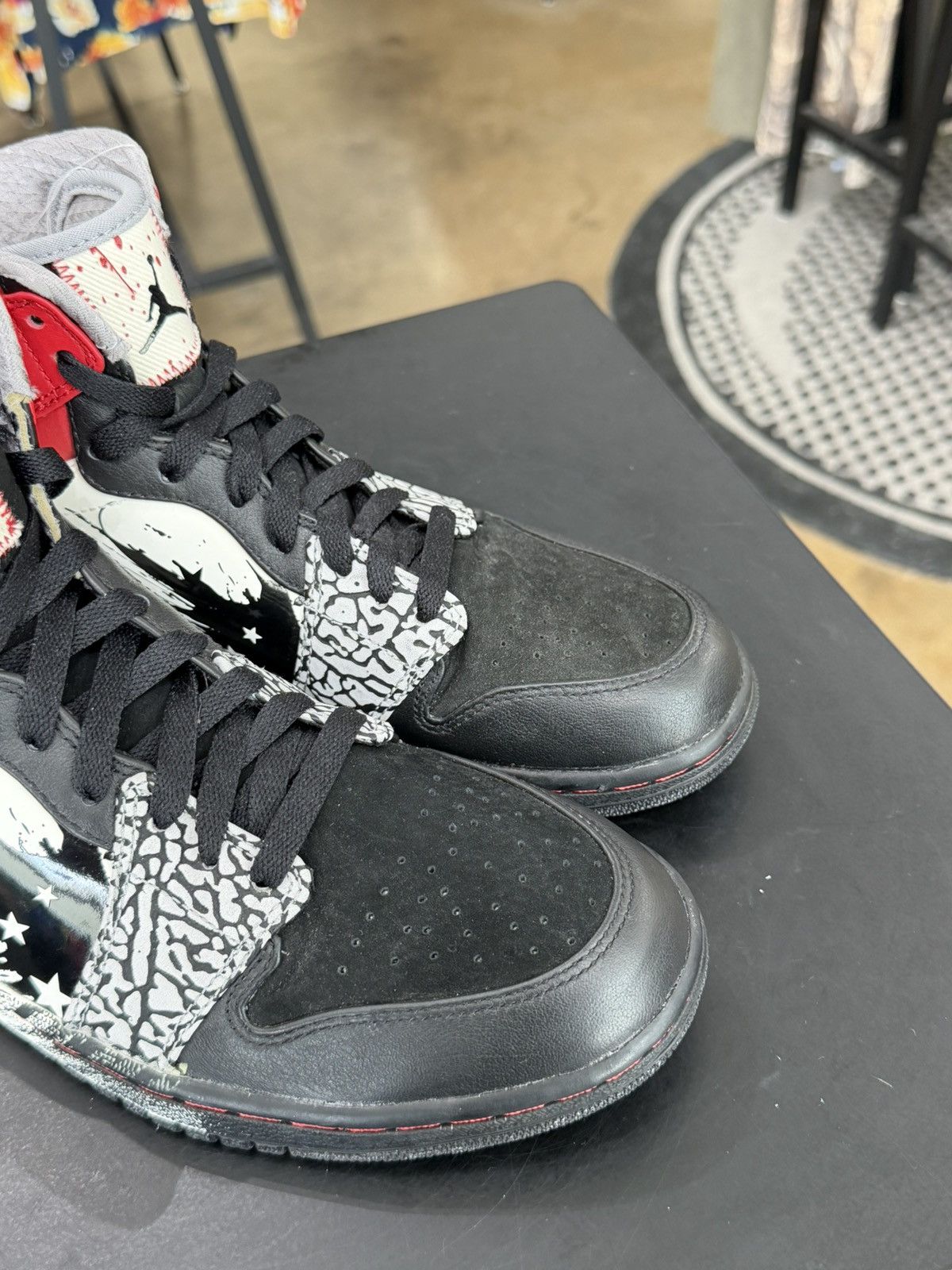 Jordan Brand Jordan 1 Dave White Wings for the Future Size 8.5 (2012) Size US 8.5 / EU 41-42 - 8 Thumbnail