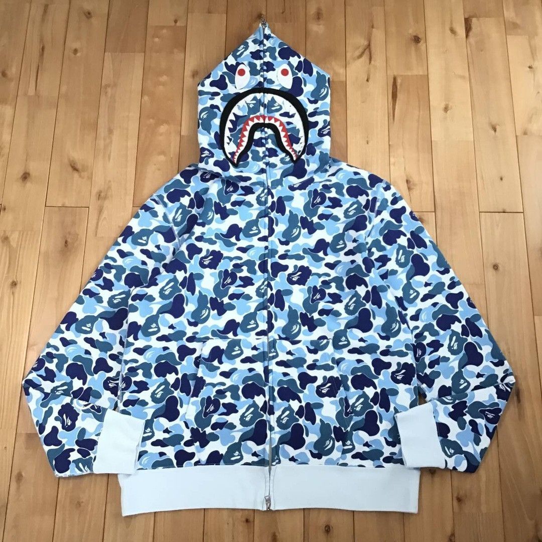 トップス A BATHING APE COACH SHARK HOODIE BAPE M COACH® | COACH®: Bape X Coach Shark Full Zip Hoodie