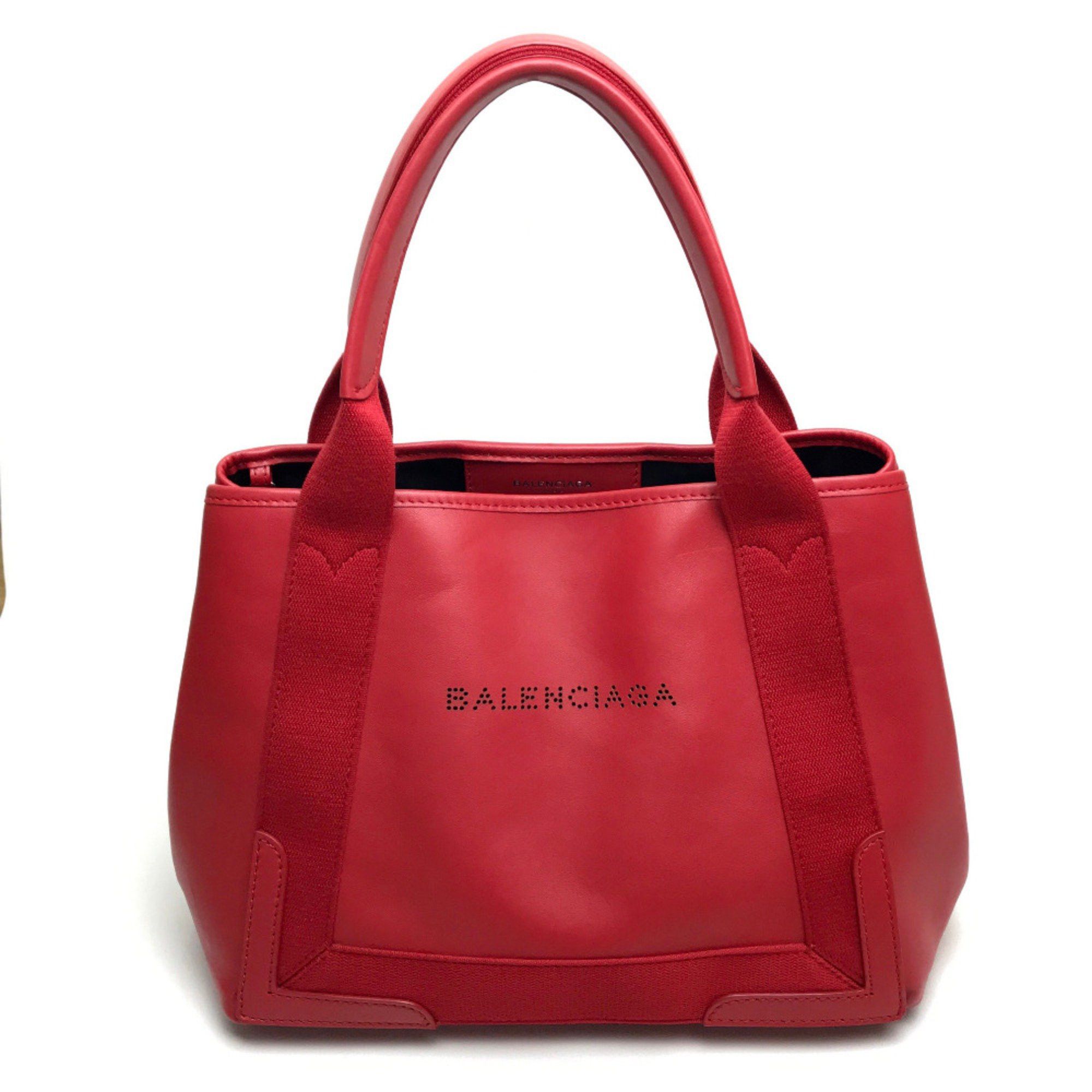 Balenciaga Balenciaga 339933 Bag Tote Bag Shoulder Bag Red Size ONE SIZE - 1 Thumbnail