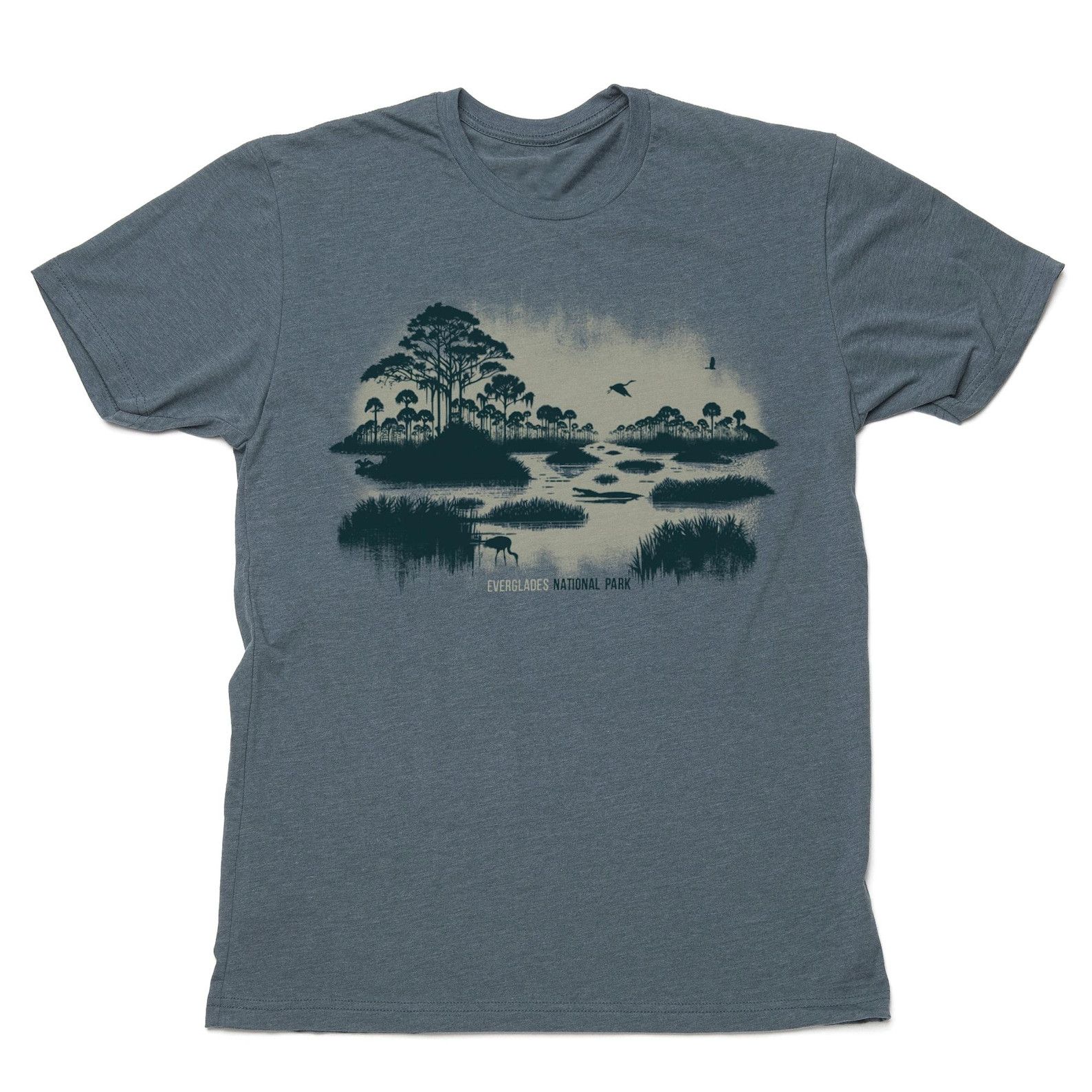 Designer × Vintage Everglades National Park Graphic Tee Size US XL / EU 56 / 4 - 1 Thumbnail