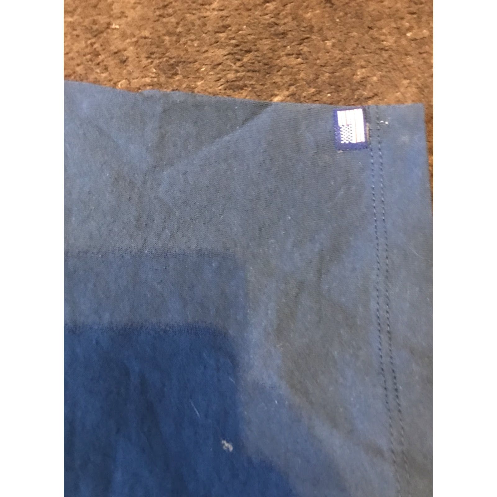 Vintage Prairie Mountain T-Shirt L Blue USA Cotton Yellowstone Mens Size US L / EU 52-54 / 3 - 3 Thumbnail