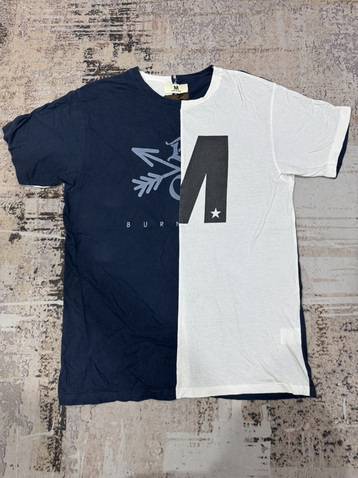 Other M x BURNOUT - reconstruct tee design Size US M / EU 48-50 / 2 - 2 Thumbnail