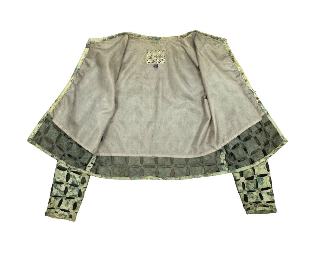 Designer × Genuine Leather Morgana Exclusive Genuine Leather Perforated Jacket size M Size M / US 6-8 / IT 42-44 - 14 Thumbnail