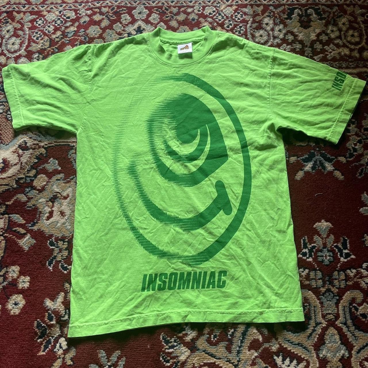 Japanese Brand × Vintage 2000s Insomniac oversized tee Size US S / EU 44-46 / 1 - 1 Thumbnail