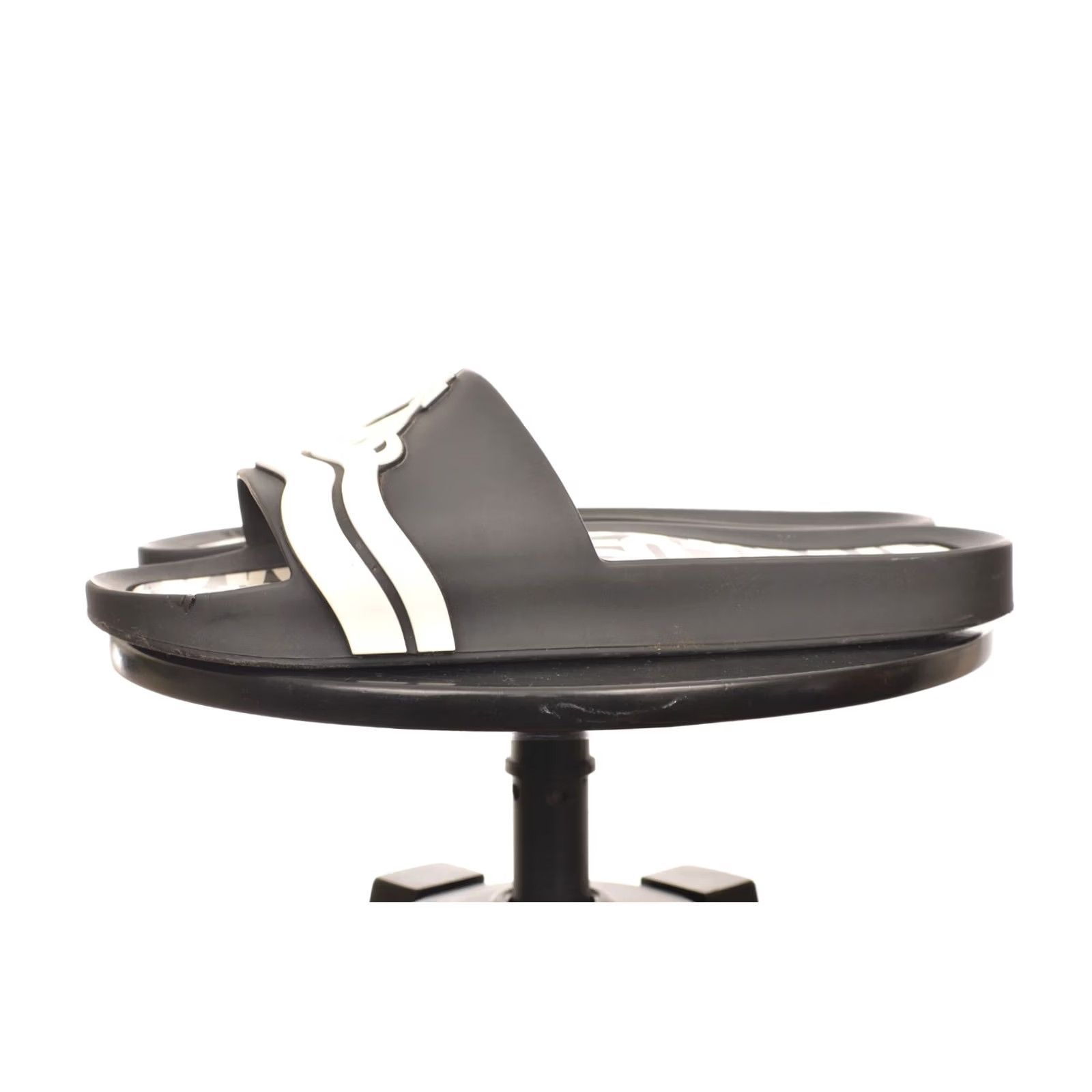 Vivienne Westwood Vivienne Westwood x Melissa Rubber Beach Slides Women US 11 Black Sandal Slide Size US 11 / IT 41 - 2 Thumbnail
