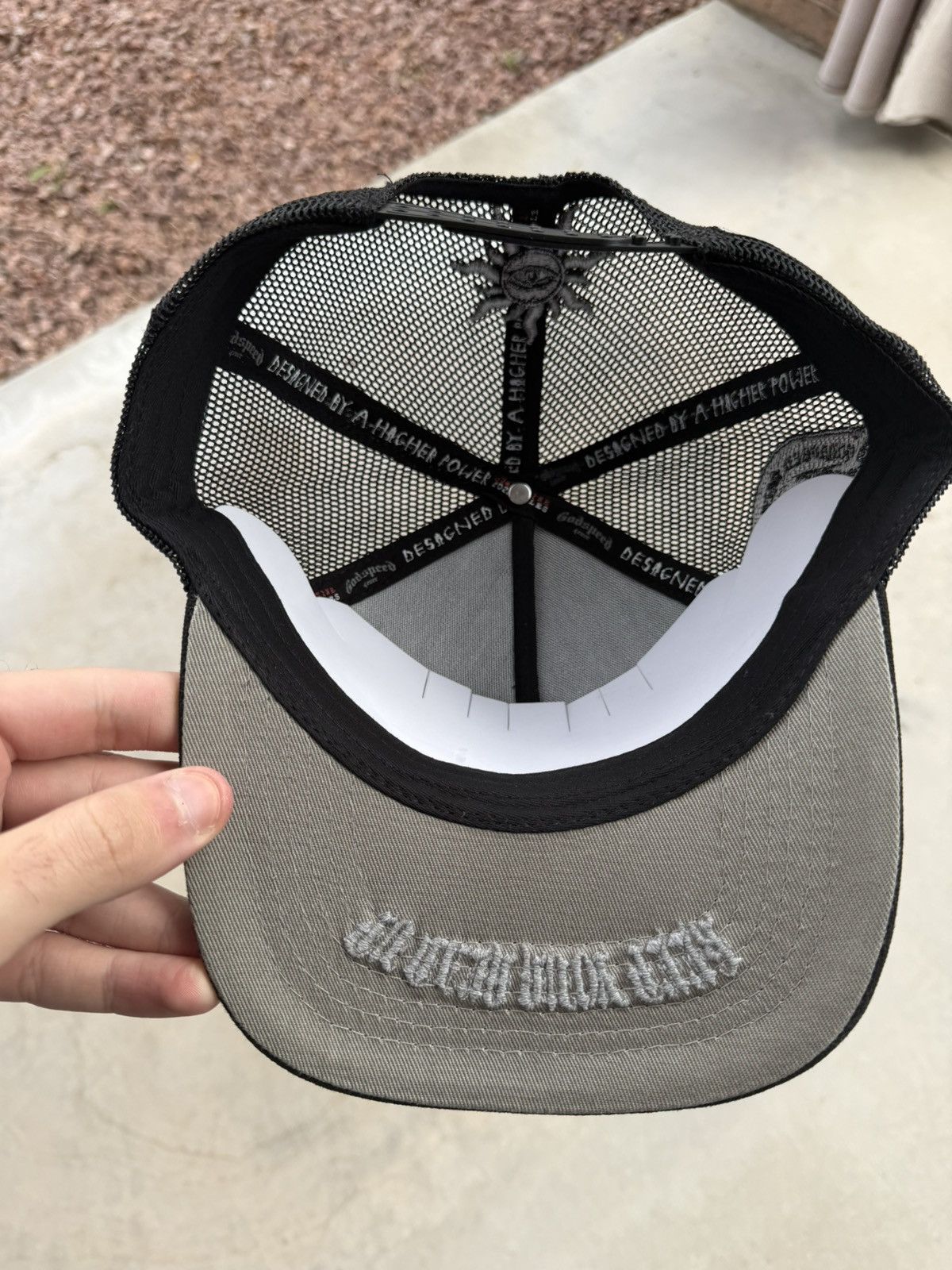 Godspeed Godspeed GS Forever Trucker Hat – Black / 3M Reflective Size ONE SIZE - 5 Thumbnail