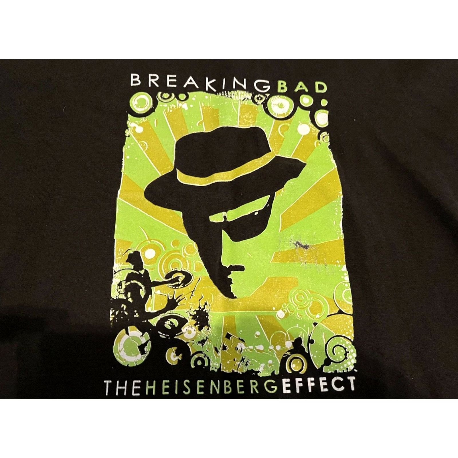 Vintage Breaking Bad Season 2 Shirt Heisenberg TV Show Size Large T-Shirt Mens Black Cotton Eagle USA Regular Short Sleeve Size US L / EU 52-54 / 3 - 2 Thumbnail